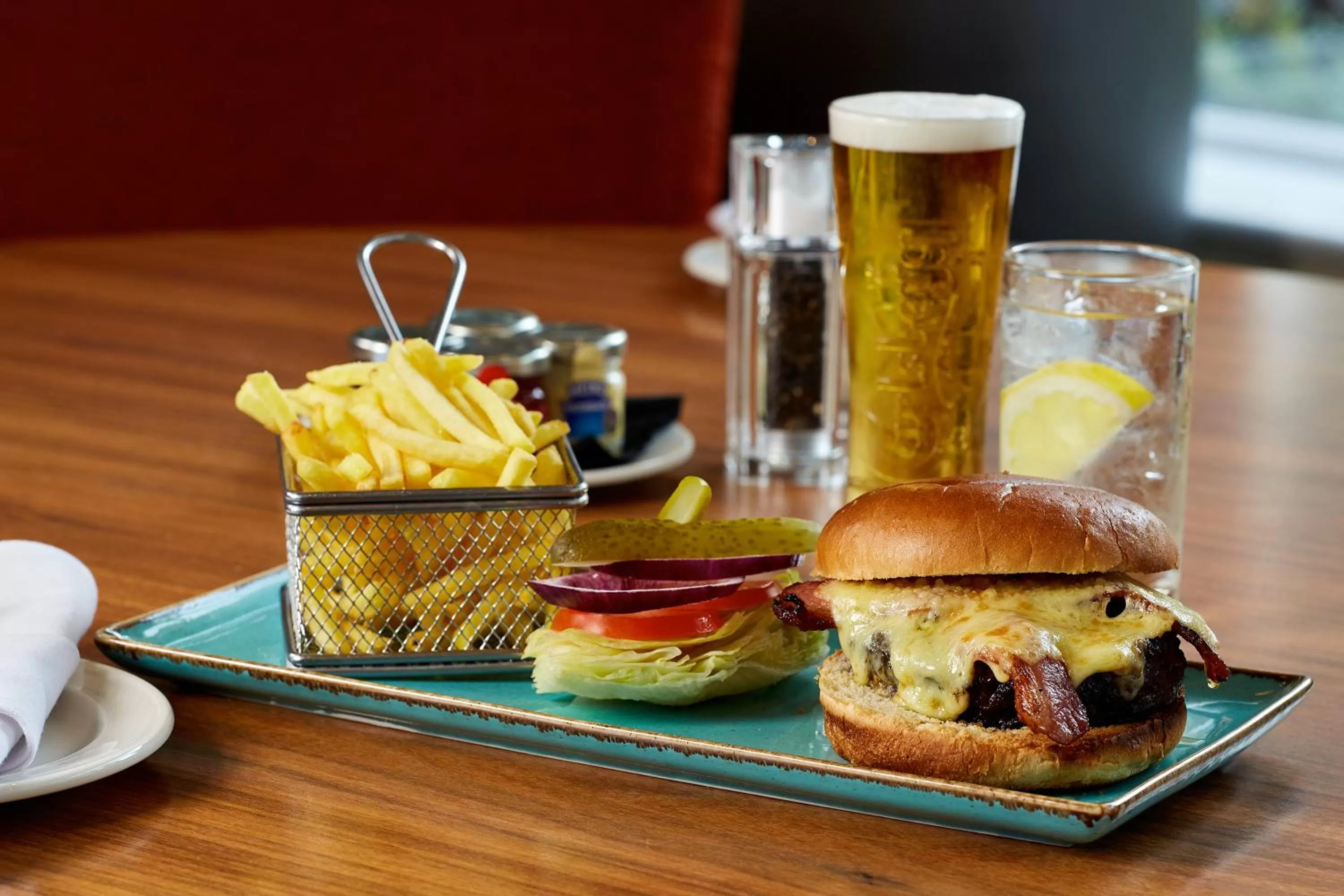 Food close-up in The Bull