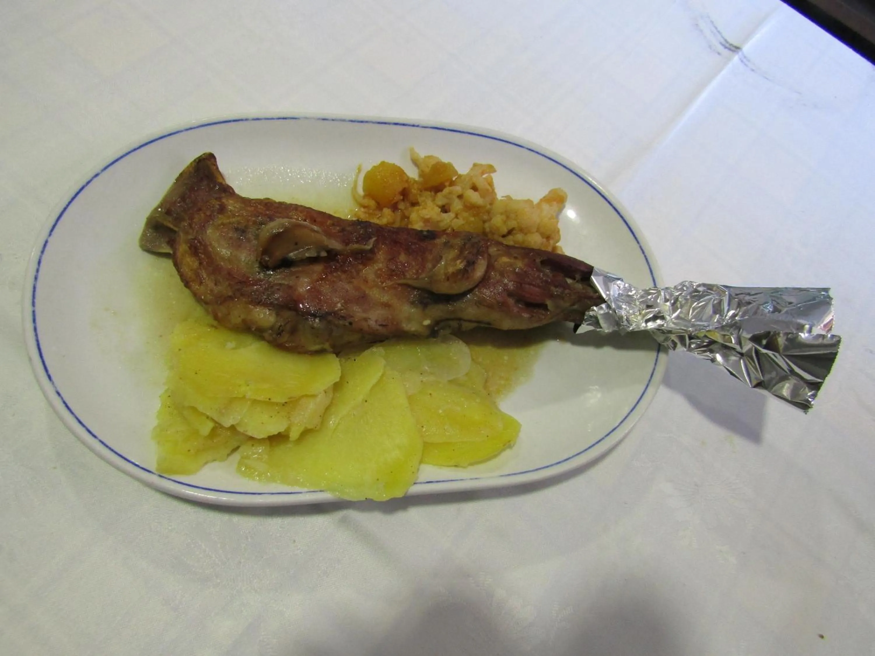 Food close-up in Hospederia del Real Monasterio