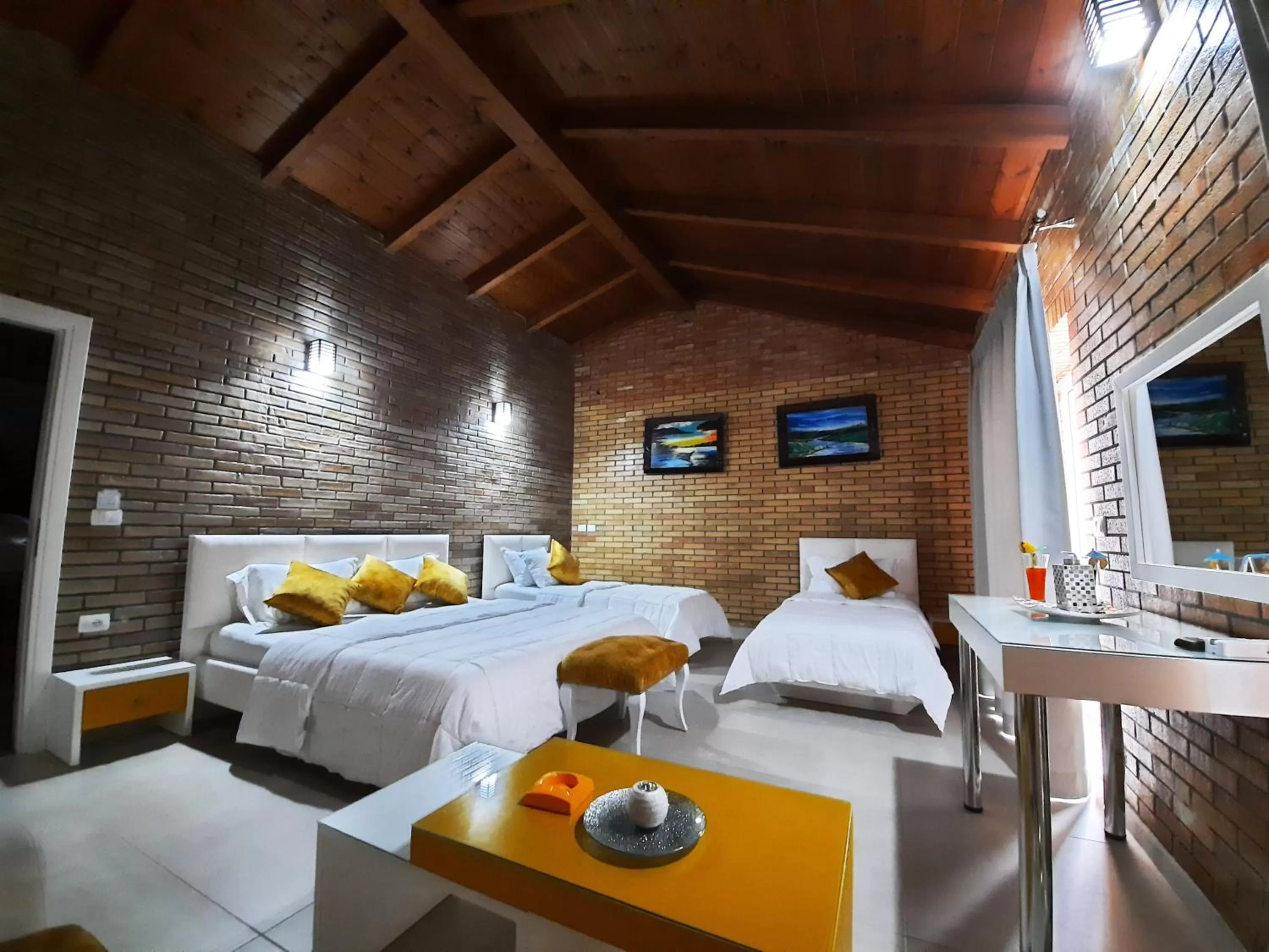 Bed in Hotel Piccolino