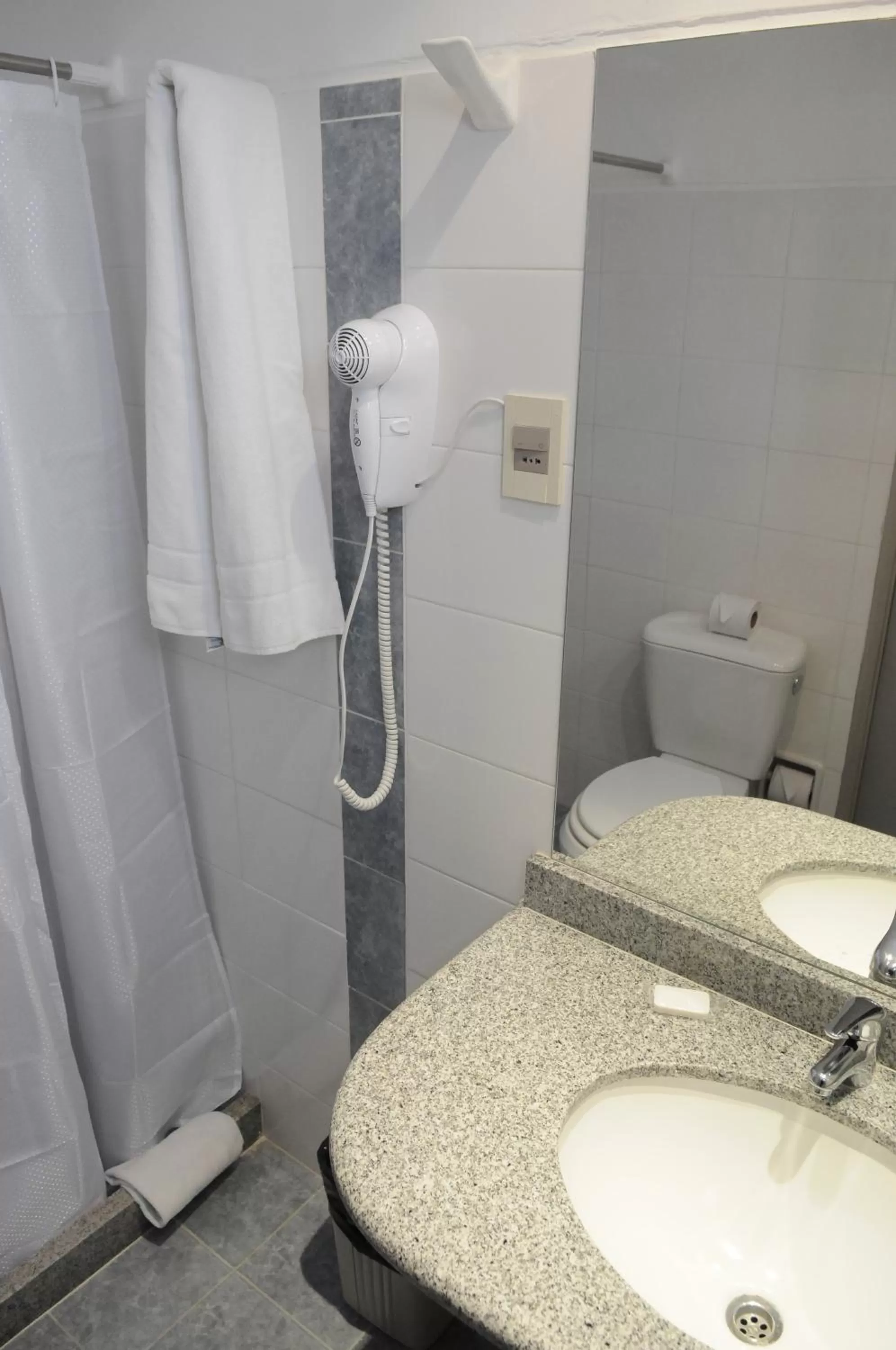 Shower in Hotel California