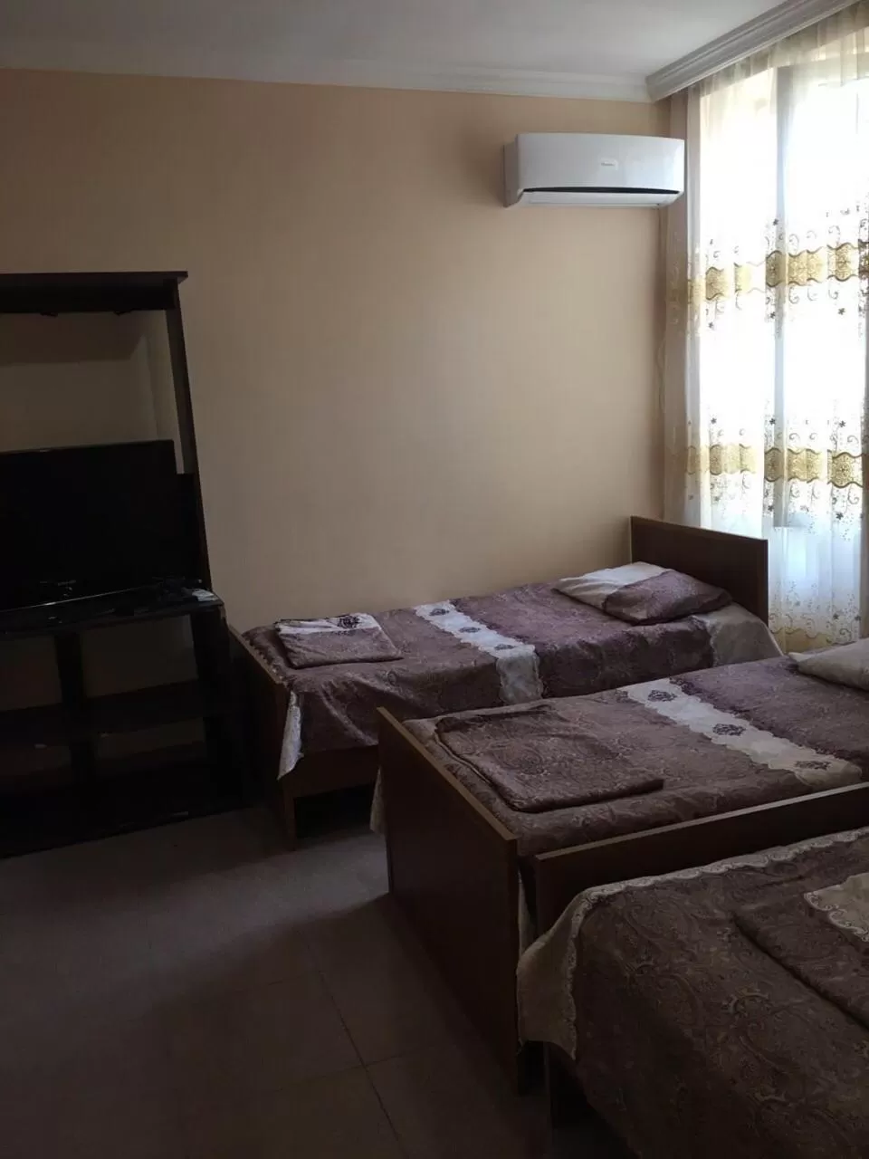 Bed in Hotel Nino Ureki