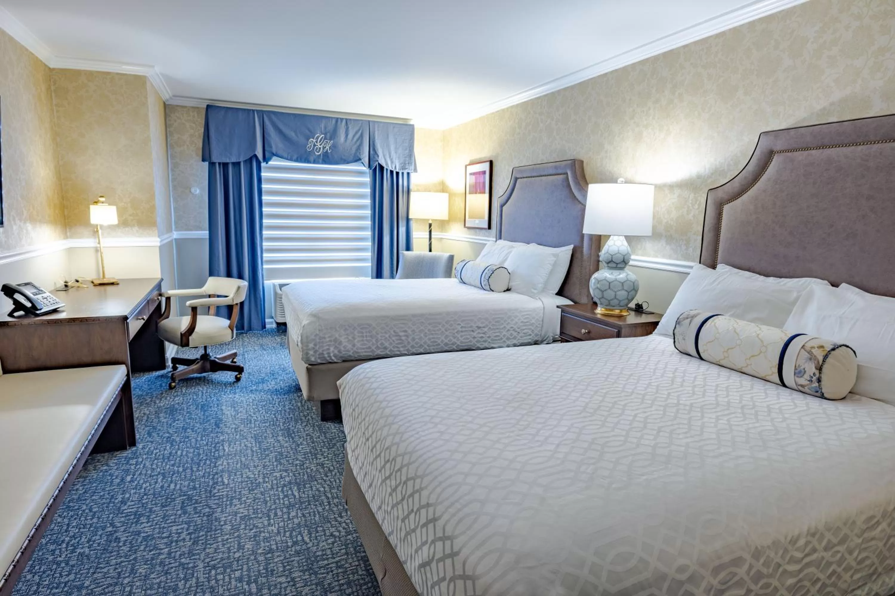 Bed in The Glidden House