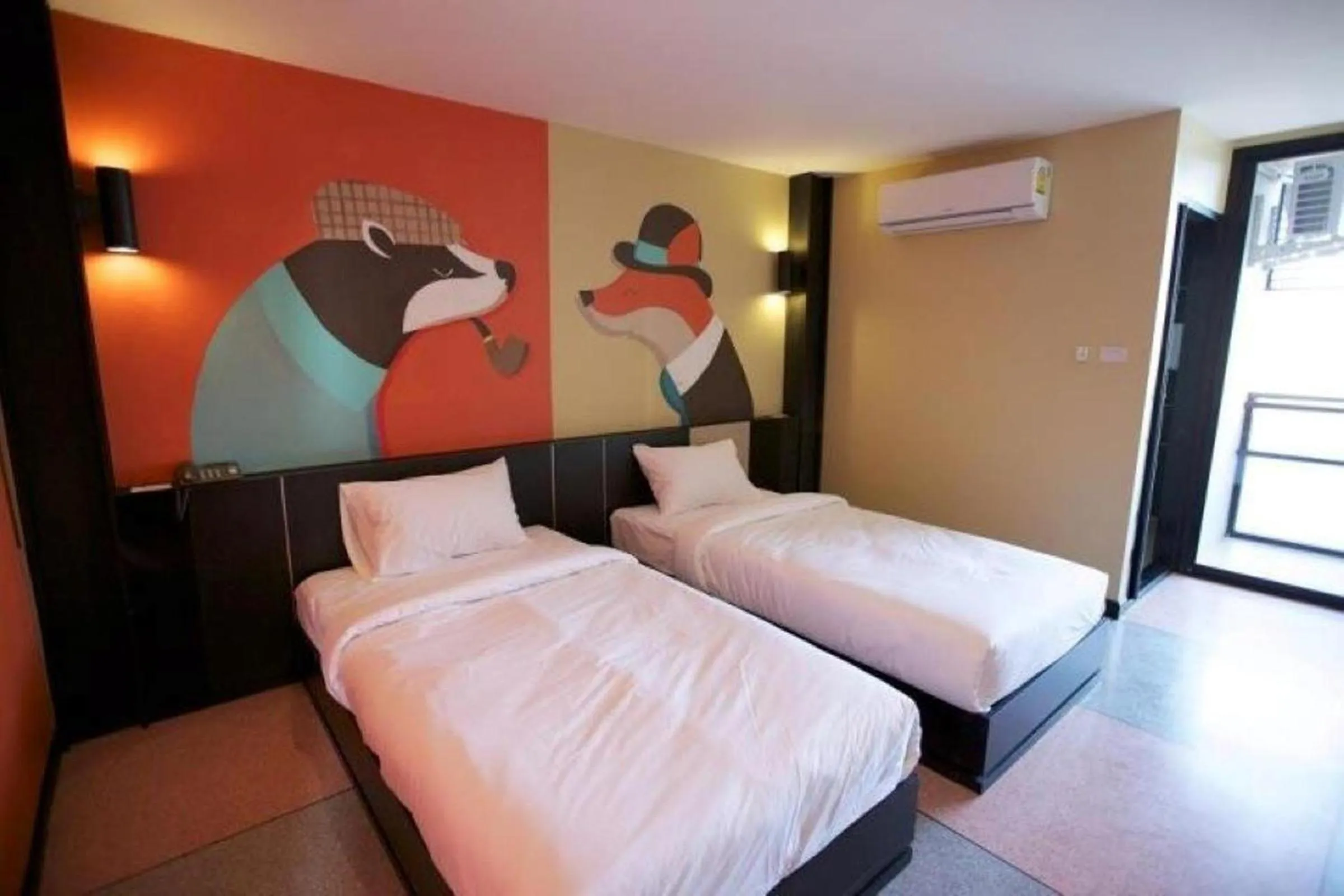 Bedroom, Bed in Pen Ta Hug Hotel