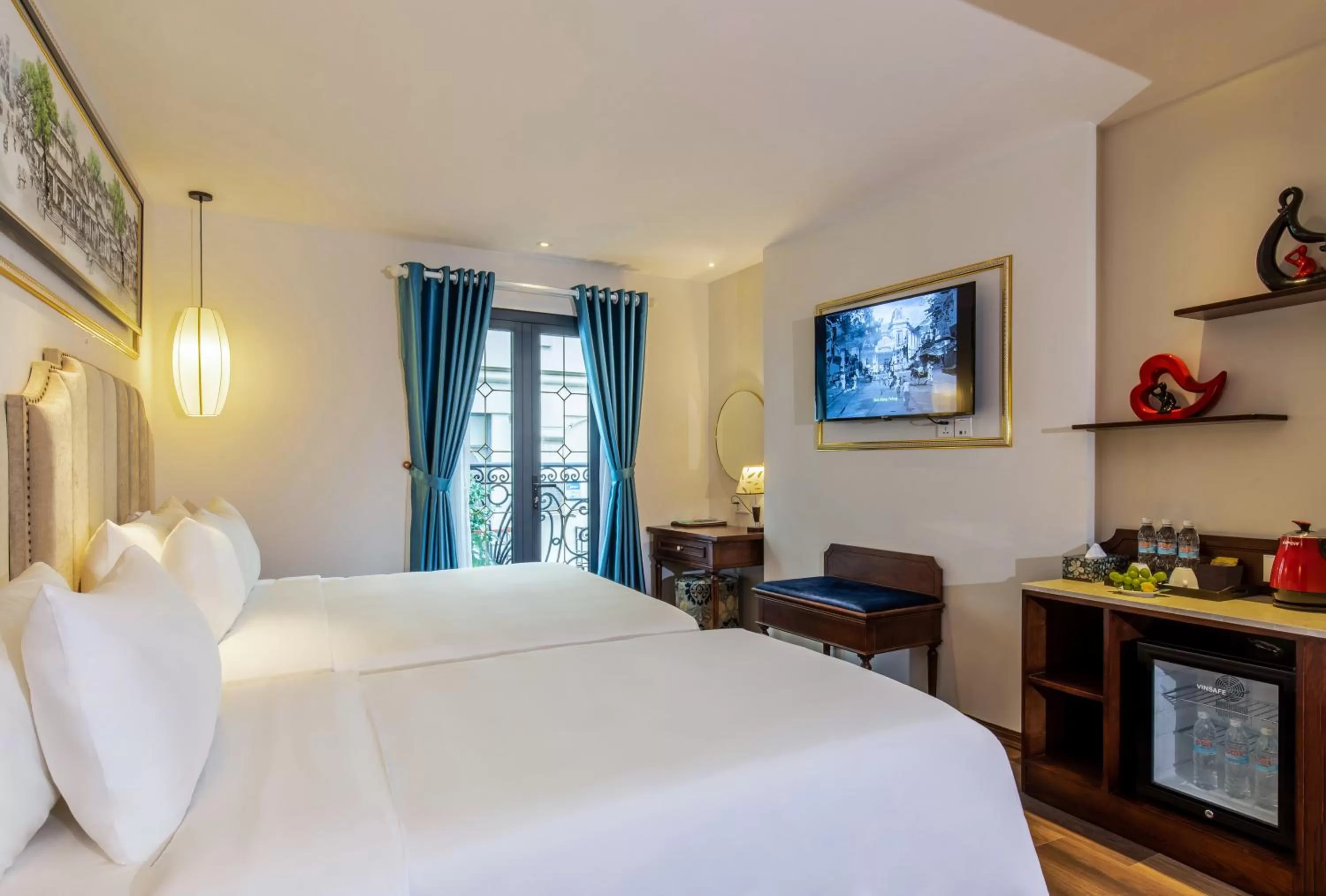 Bed in Hanoi Calista Hotel & Spa