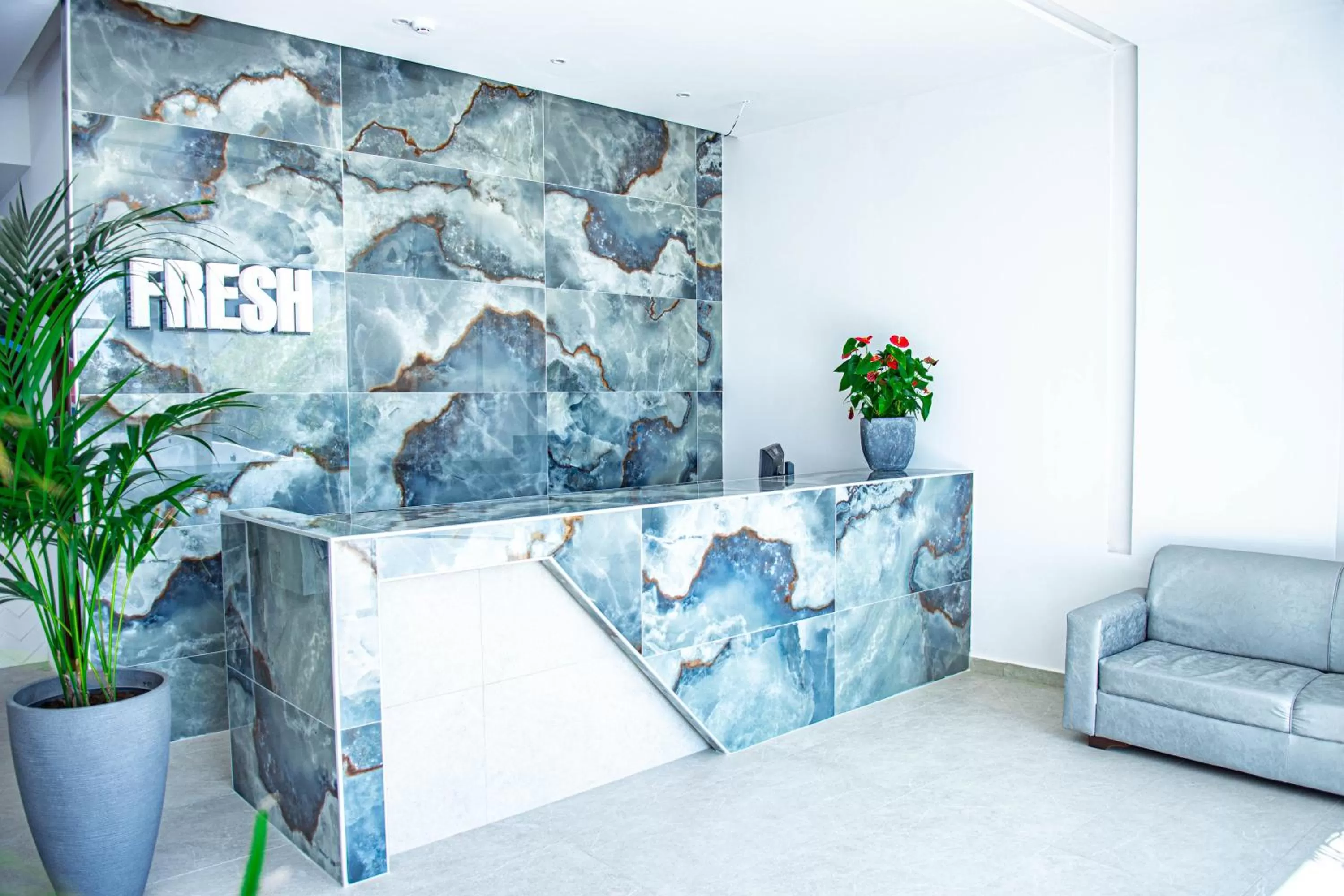 Seating Area in FRESH HOTEL FALIRAKI