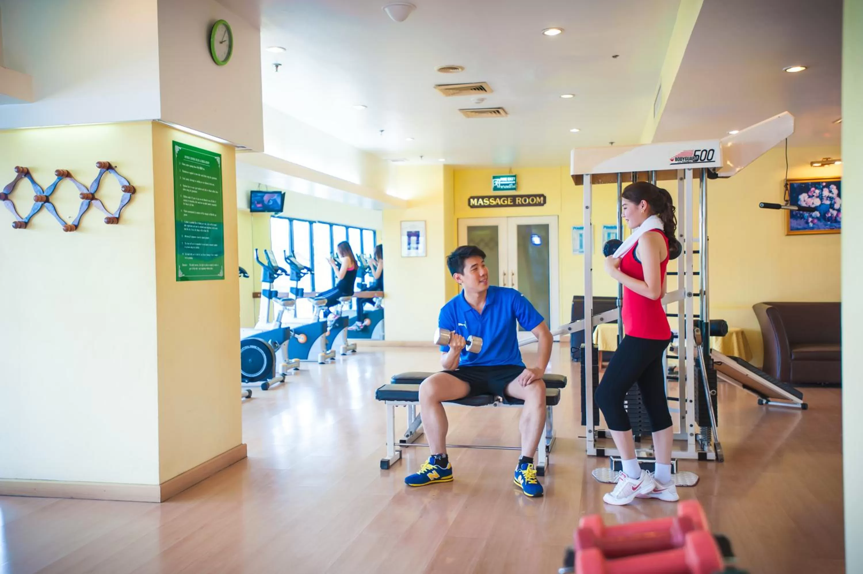 Fitness centre/facilities in The Empress Hotel