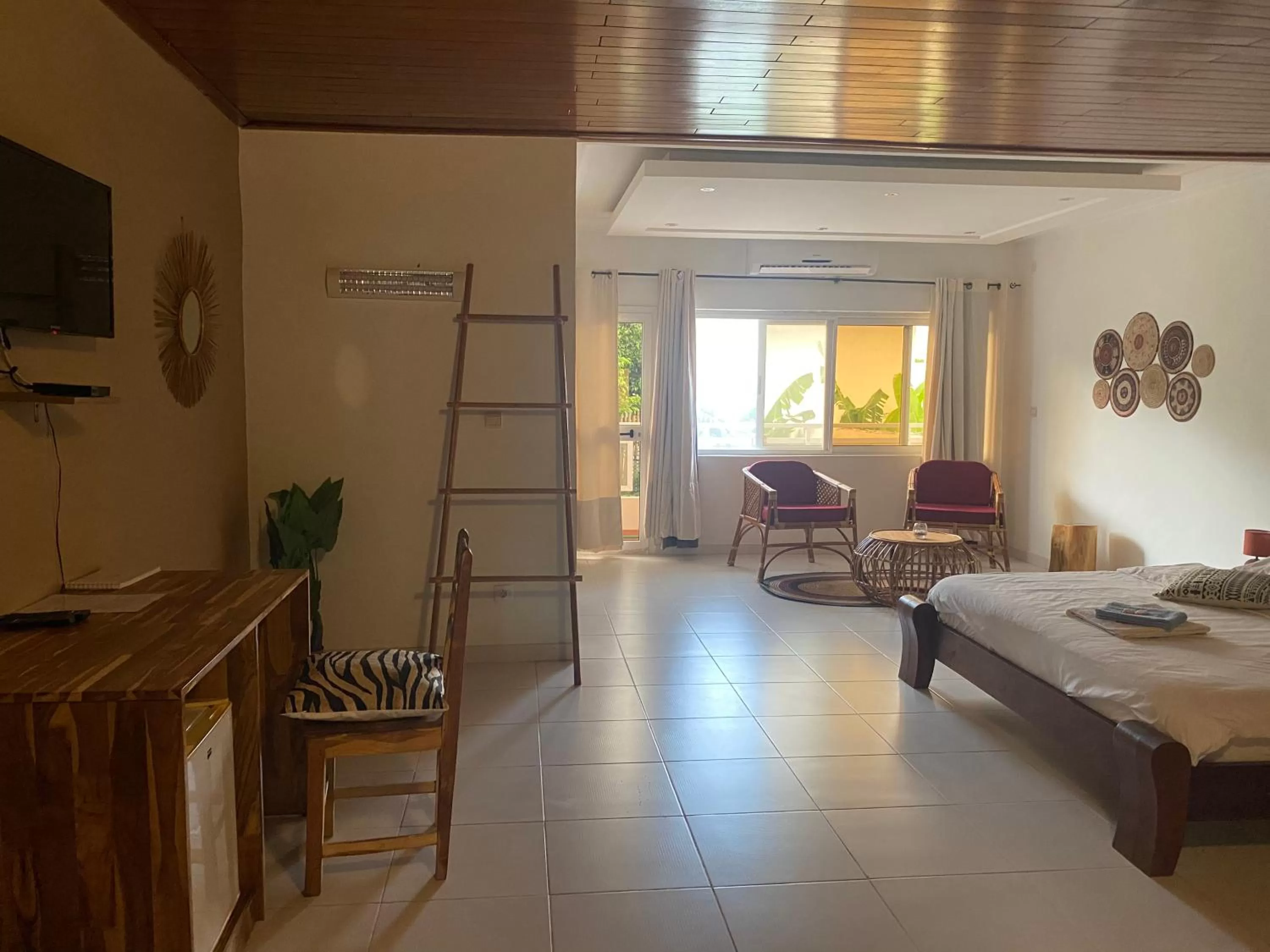 Seating Area in L'Oasis Guesthouse