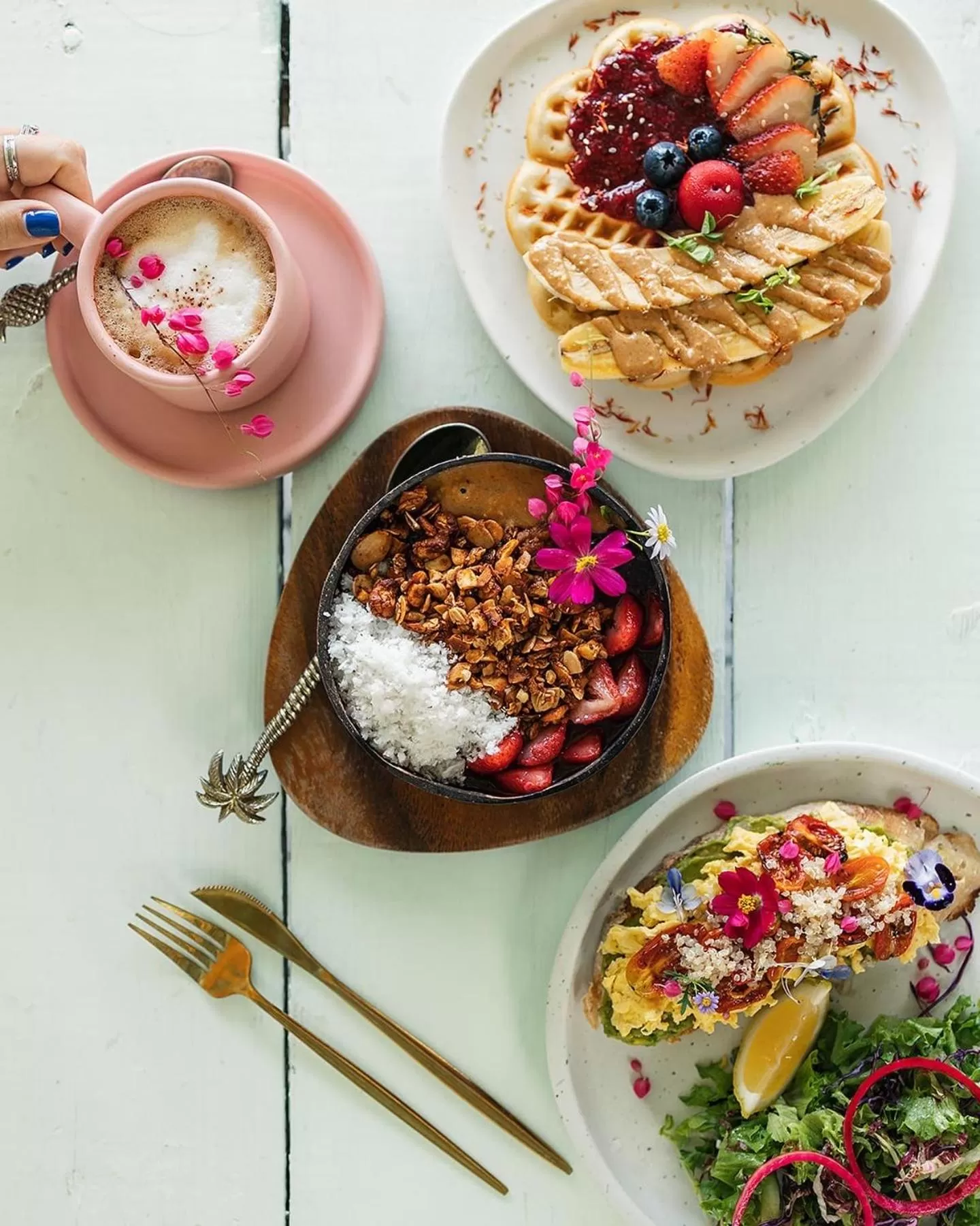 Food in Indie Beach Bungalows