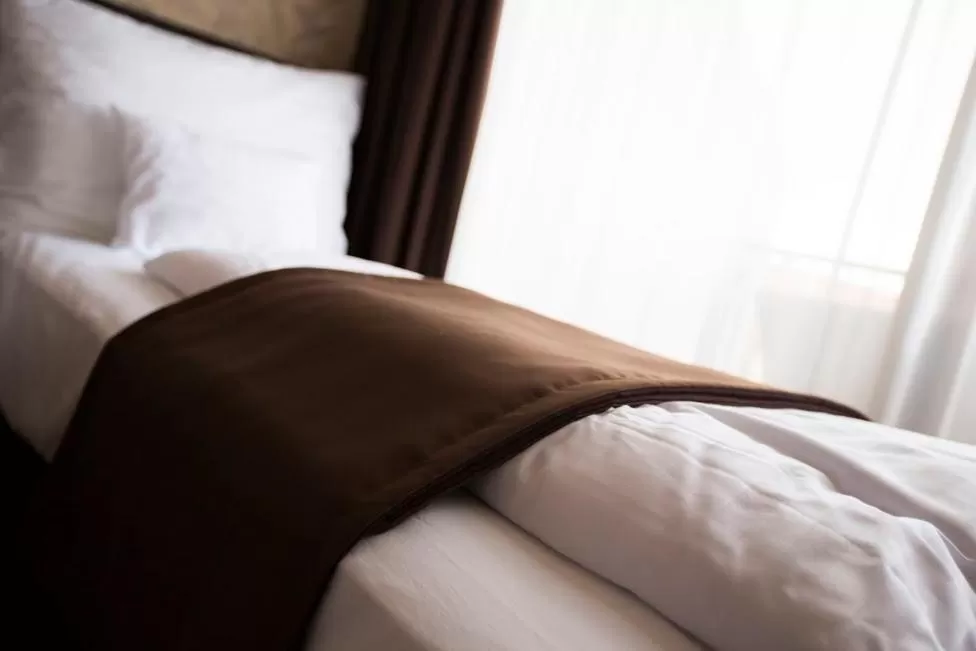 Photo of the whole room, Bed in Pole Position Beach Hotel