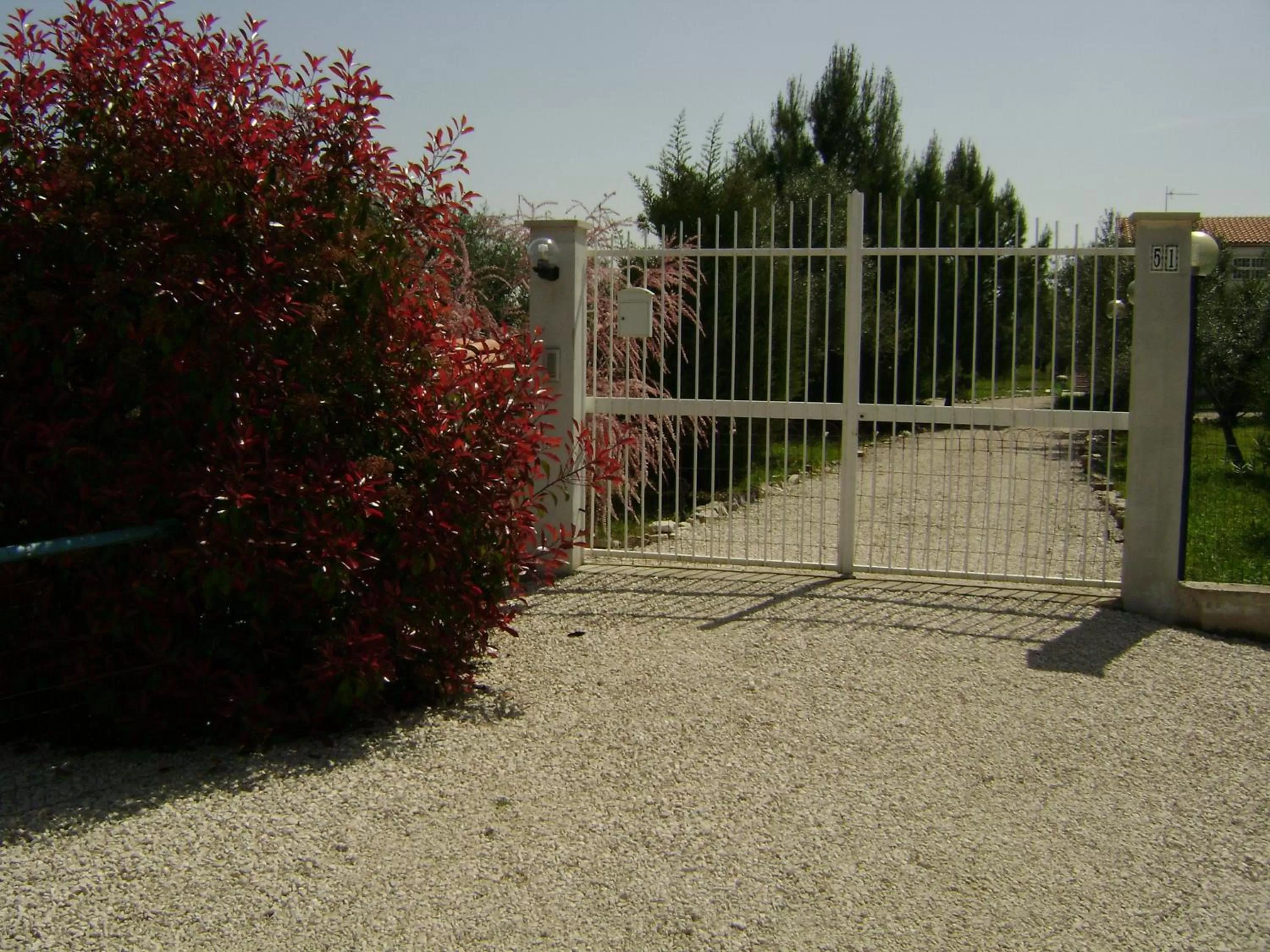 Facade/entrance in B&B Villa Mediterranea with parking space