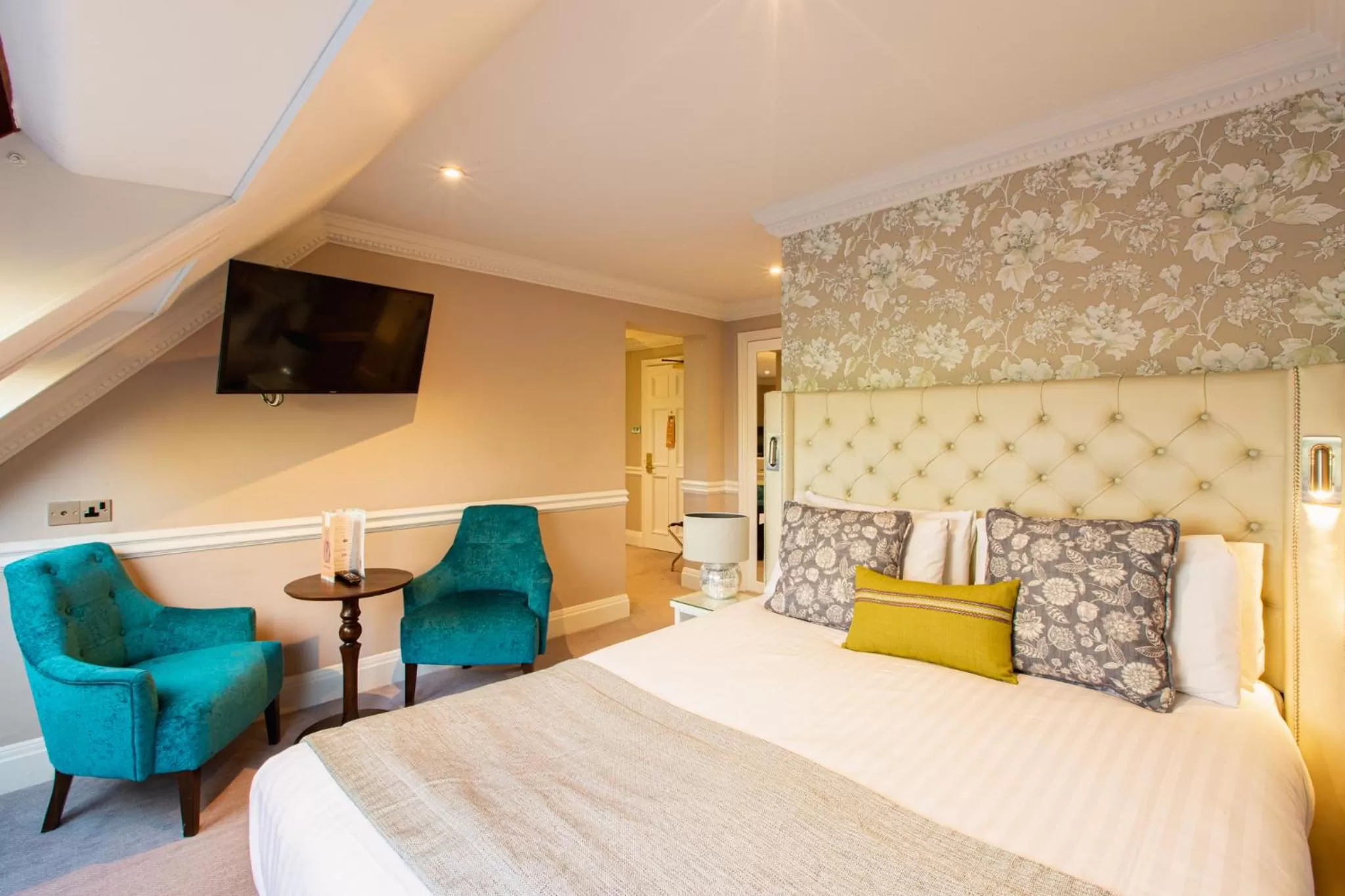 Bed in Redworth Hall Hotel- Part of the Cairn Collection