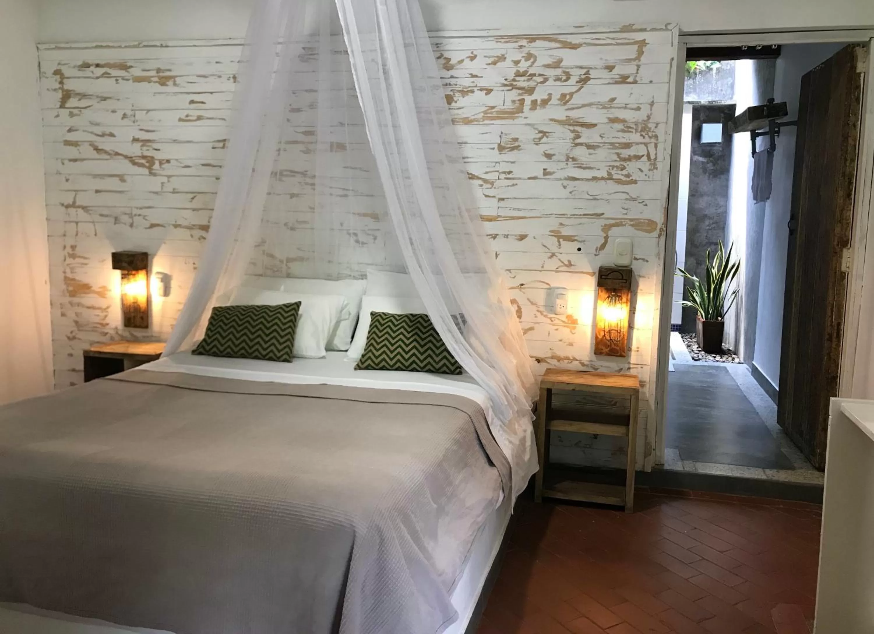 Bed in Waka Hotel Rural