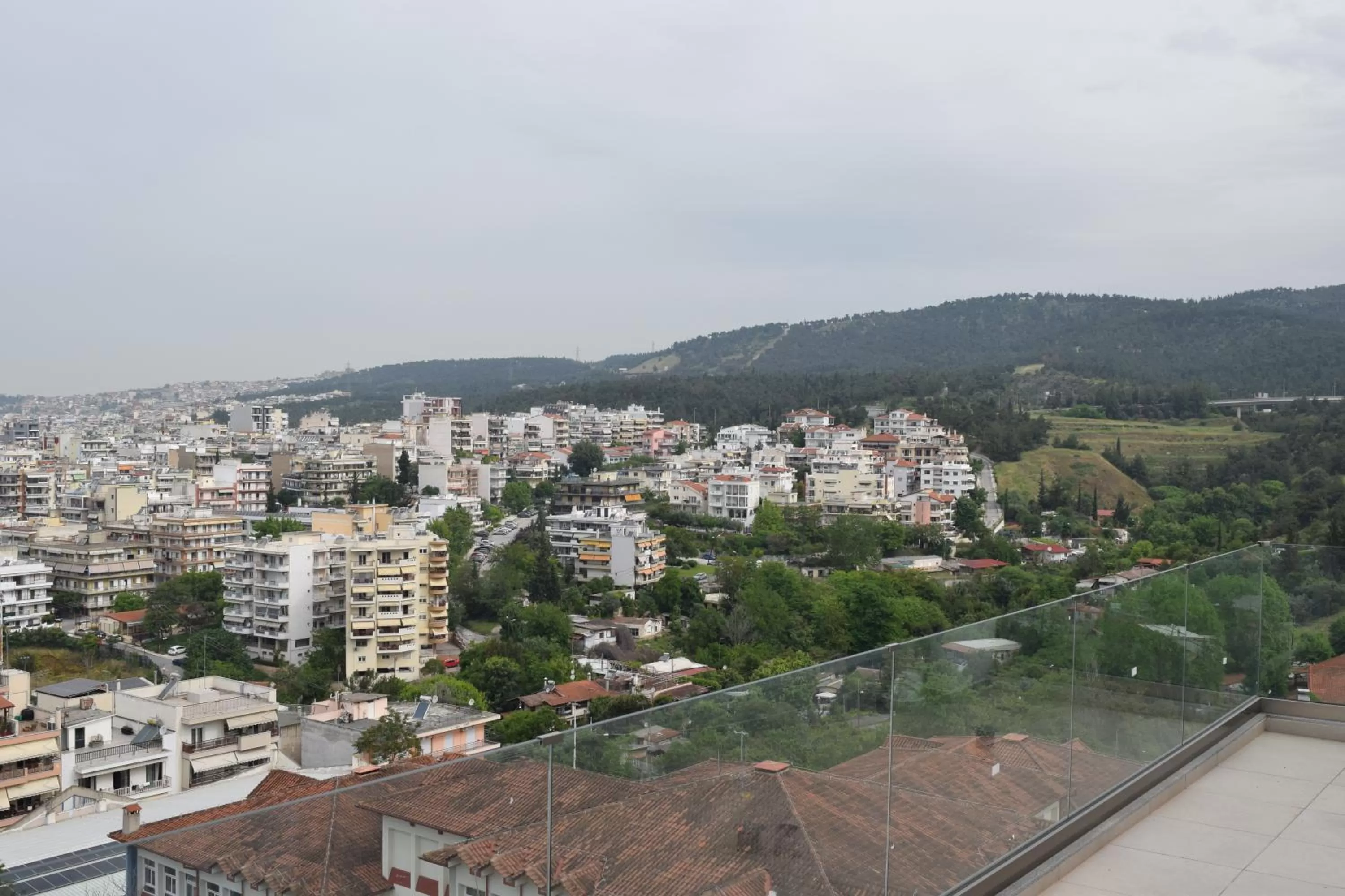 City view in Toumba apartments