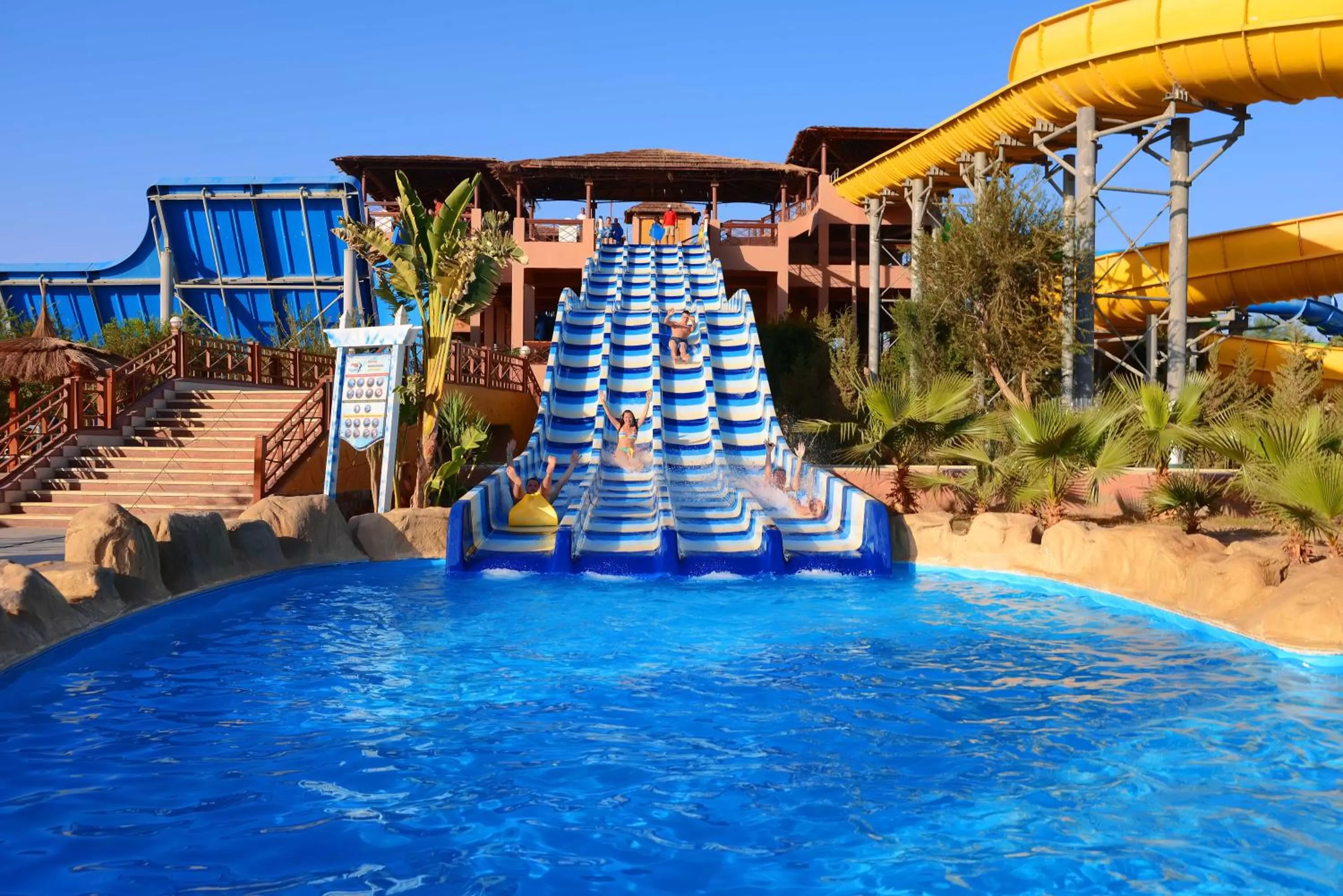 Aqua park in Pickalbatros Jungle Aqua Park - Neverland Hurghada