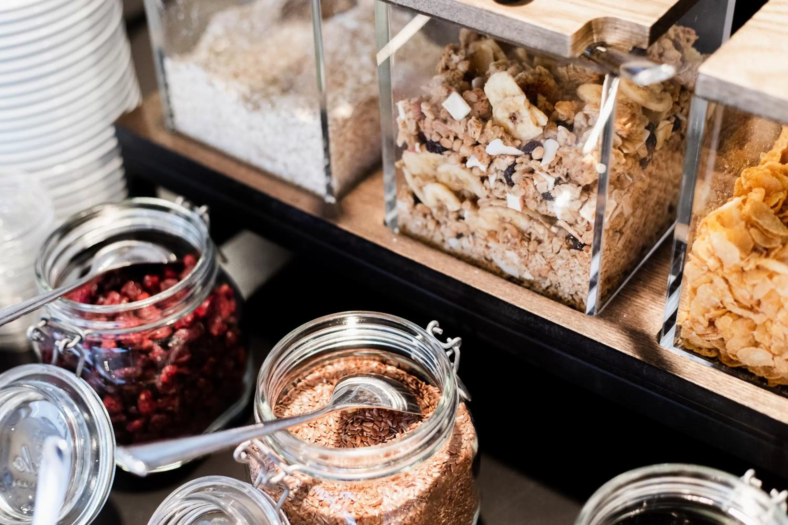 Food close-up in H+ Hotel Ried