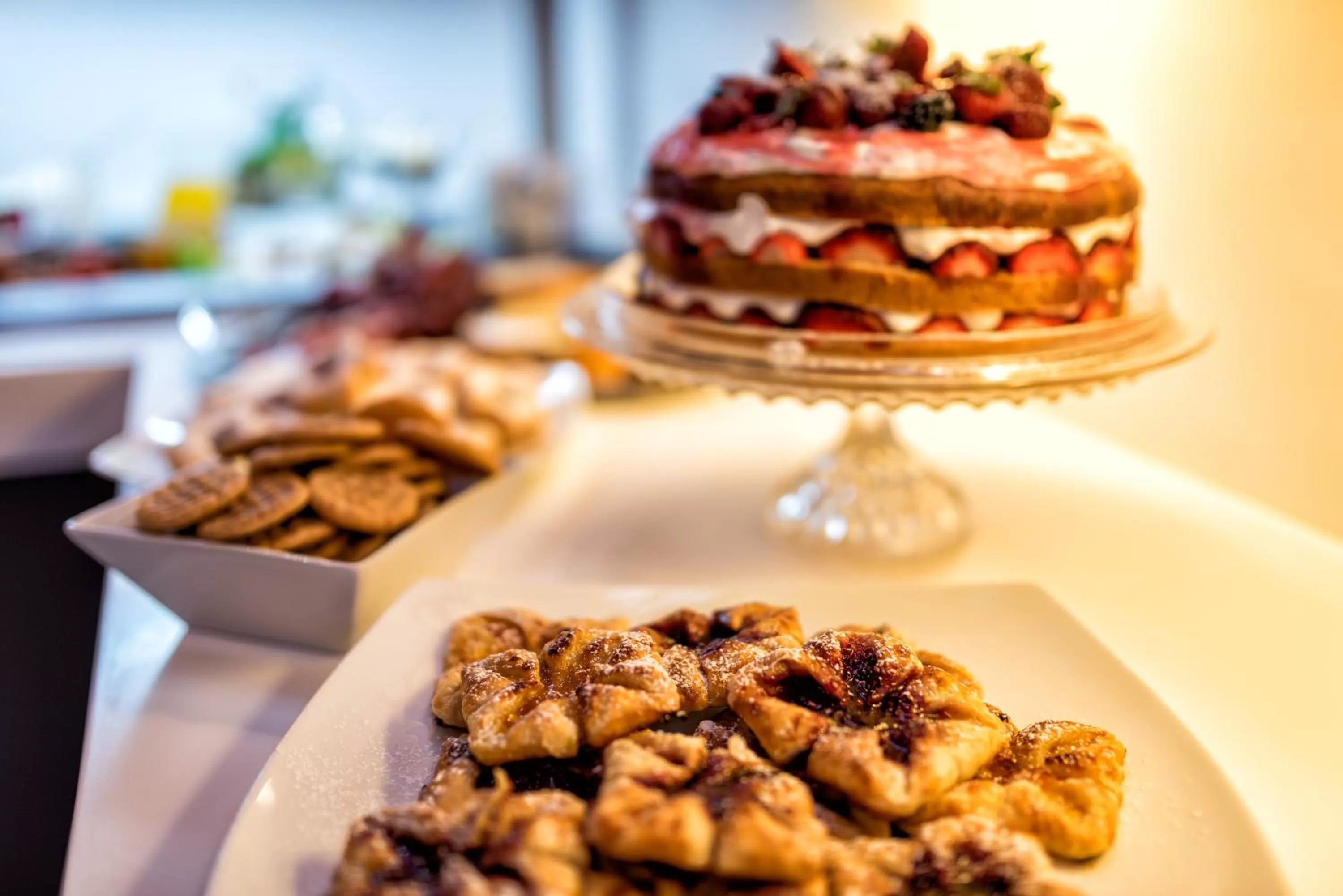 Buffet breakfast in Maison Grecque Hotel Extraordinaire