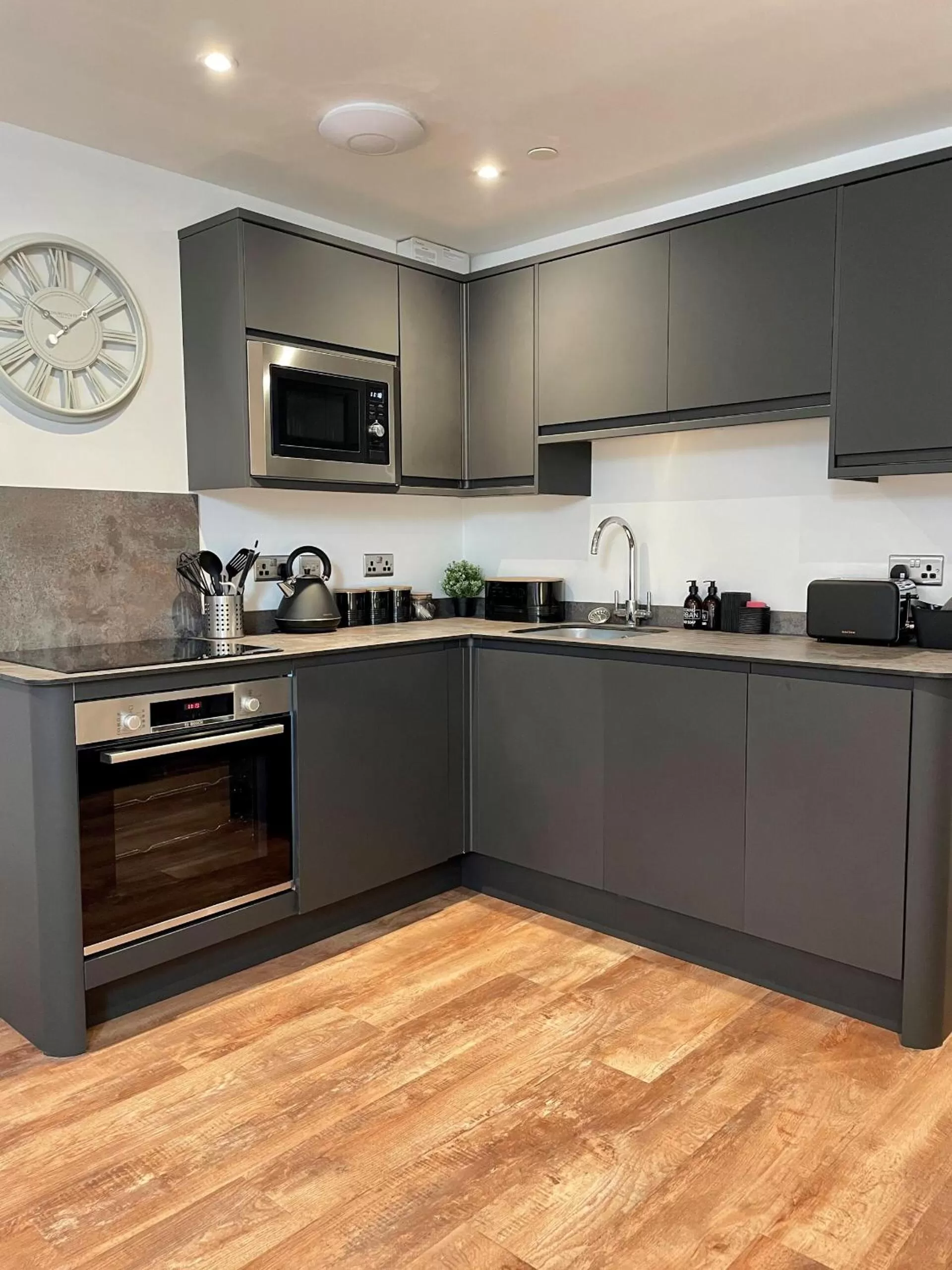 Bedroom in Booking Urban at Stisted