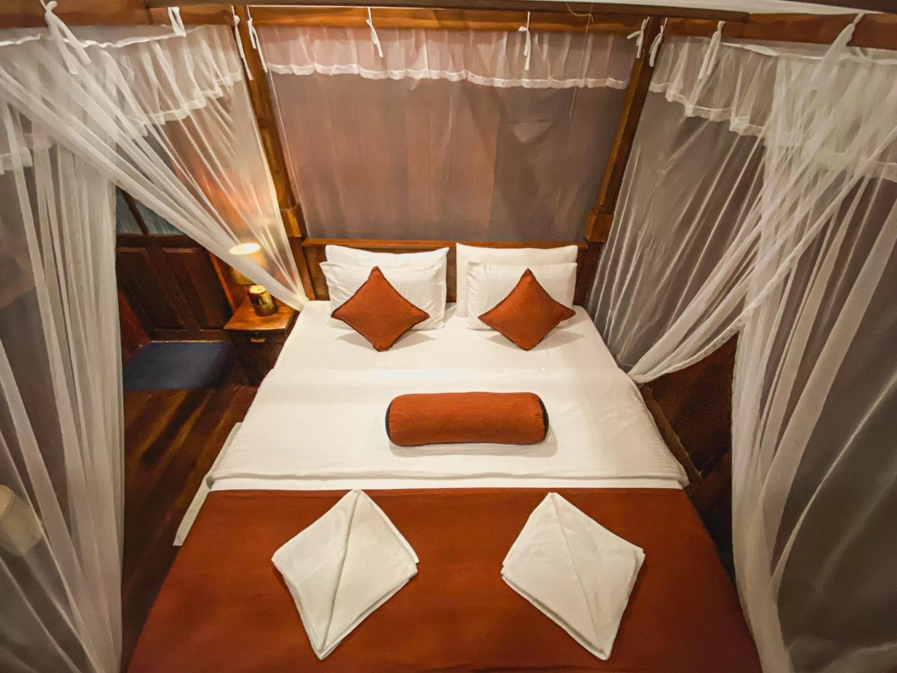 Bed in Levon Boutique Hotel