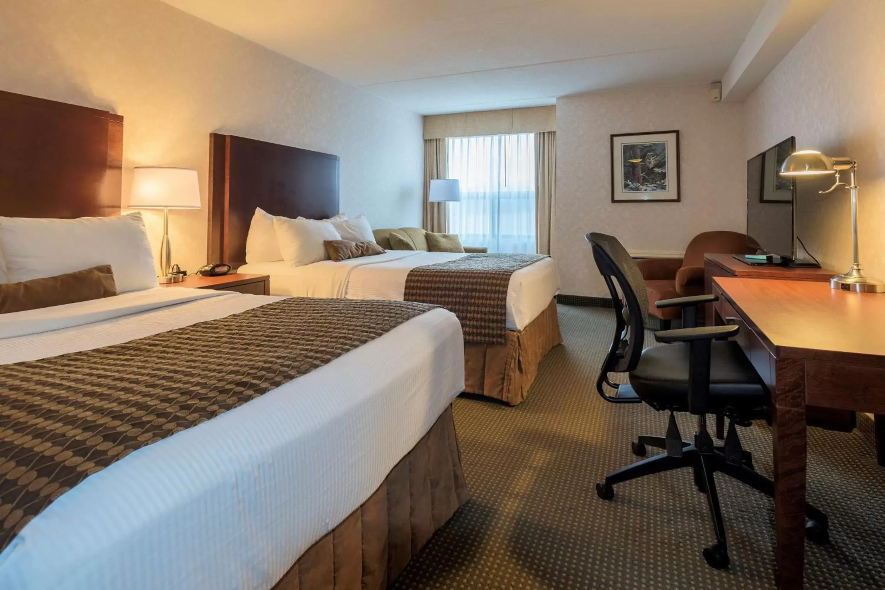 Double Room with Two Double Beds - Non Smoking in Best Western Plus Otonabee Inn Double Room with Two Double Beds - Non Smoking in Best Western Plus Otonabee Inn