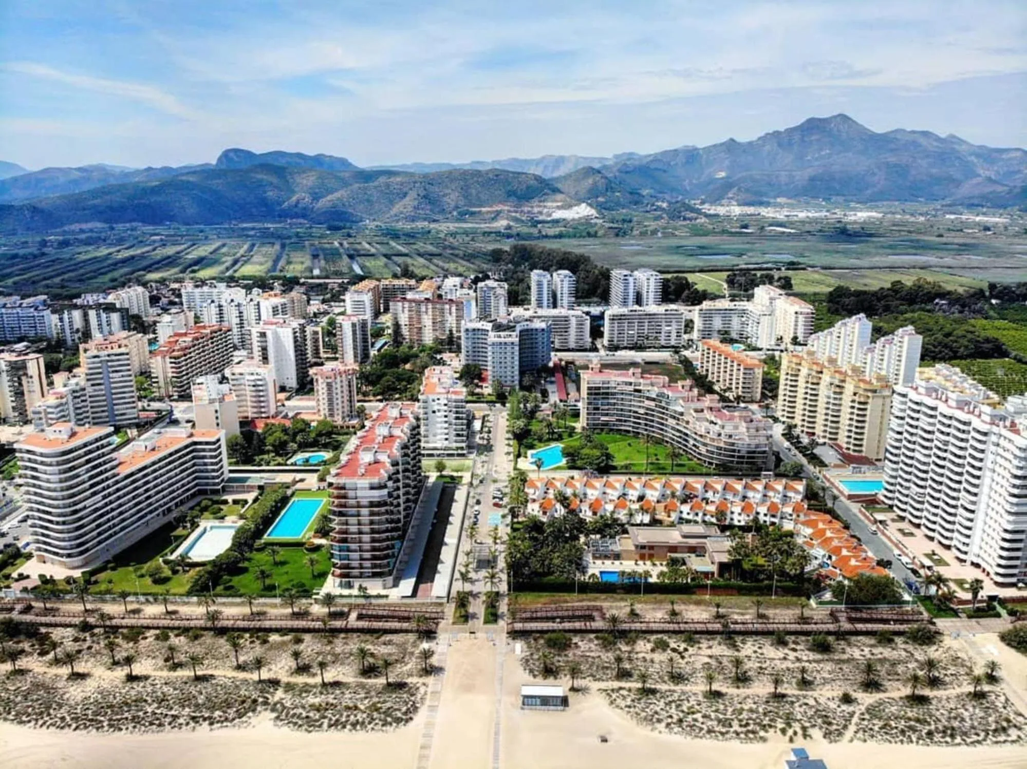 Bird's eye view in Hotel Tres Anclas