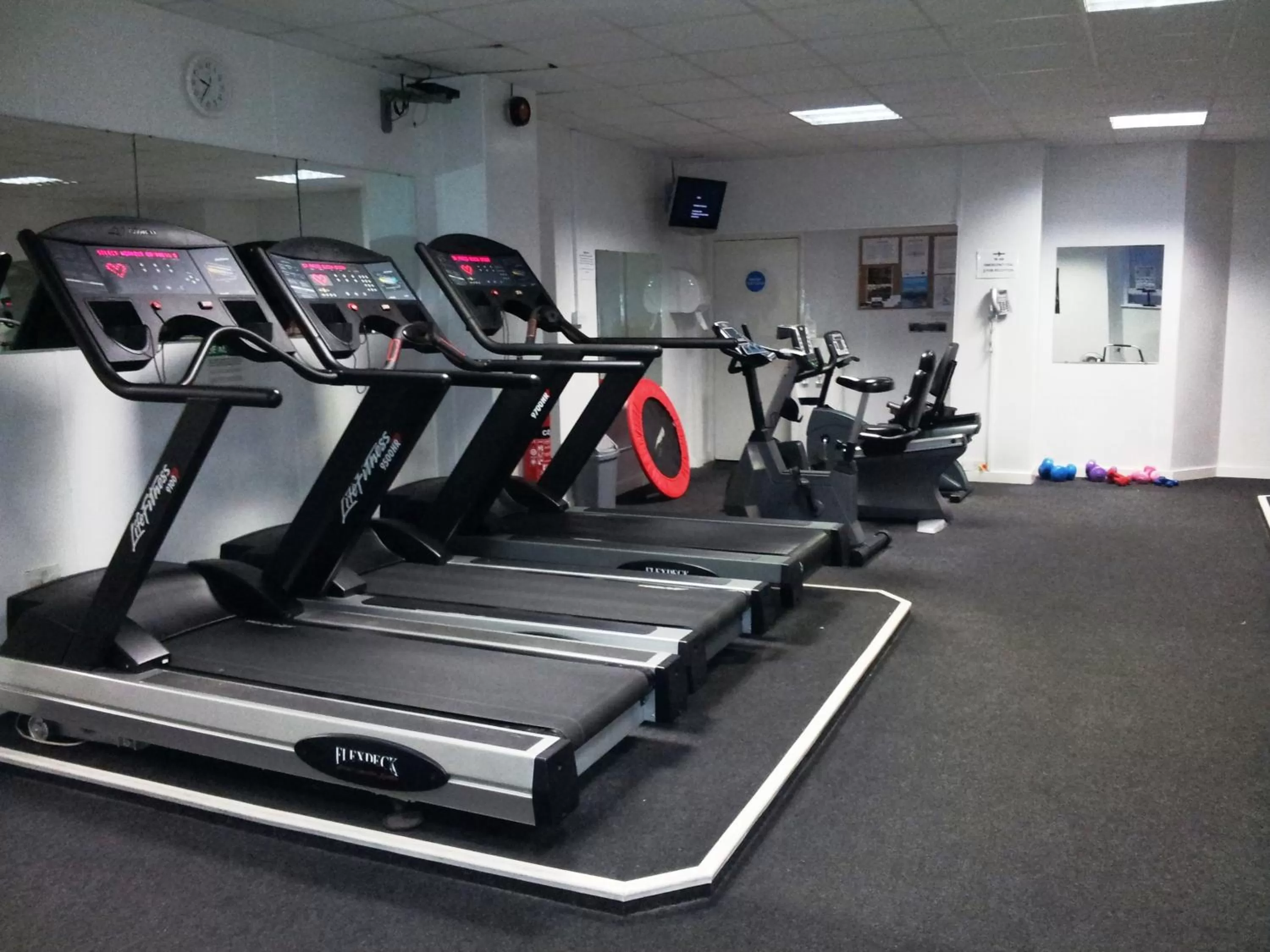 Fitness centre/facilities in The Osborne Hotel