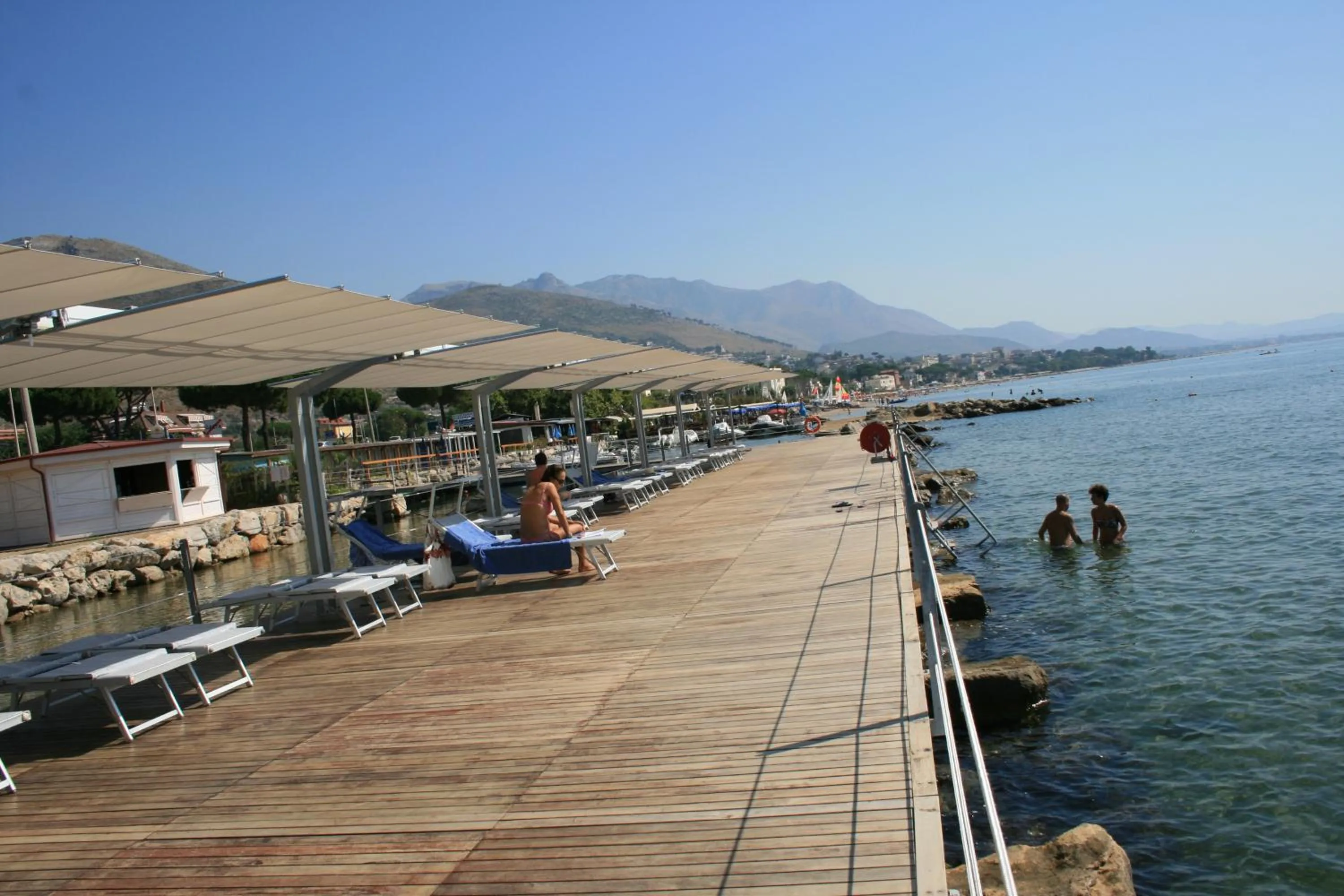 Sea view in Villa Irlanda Grand Hotel