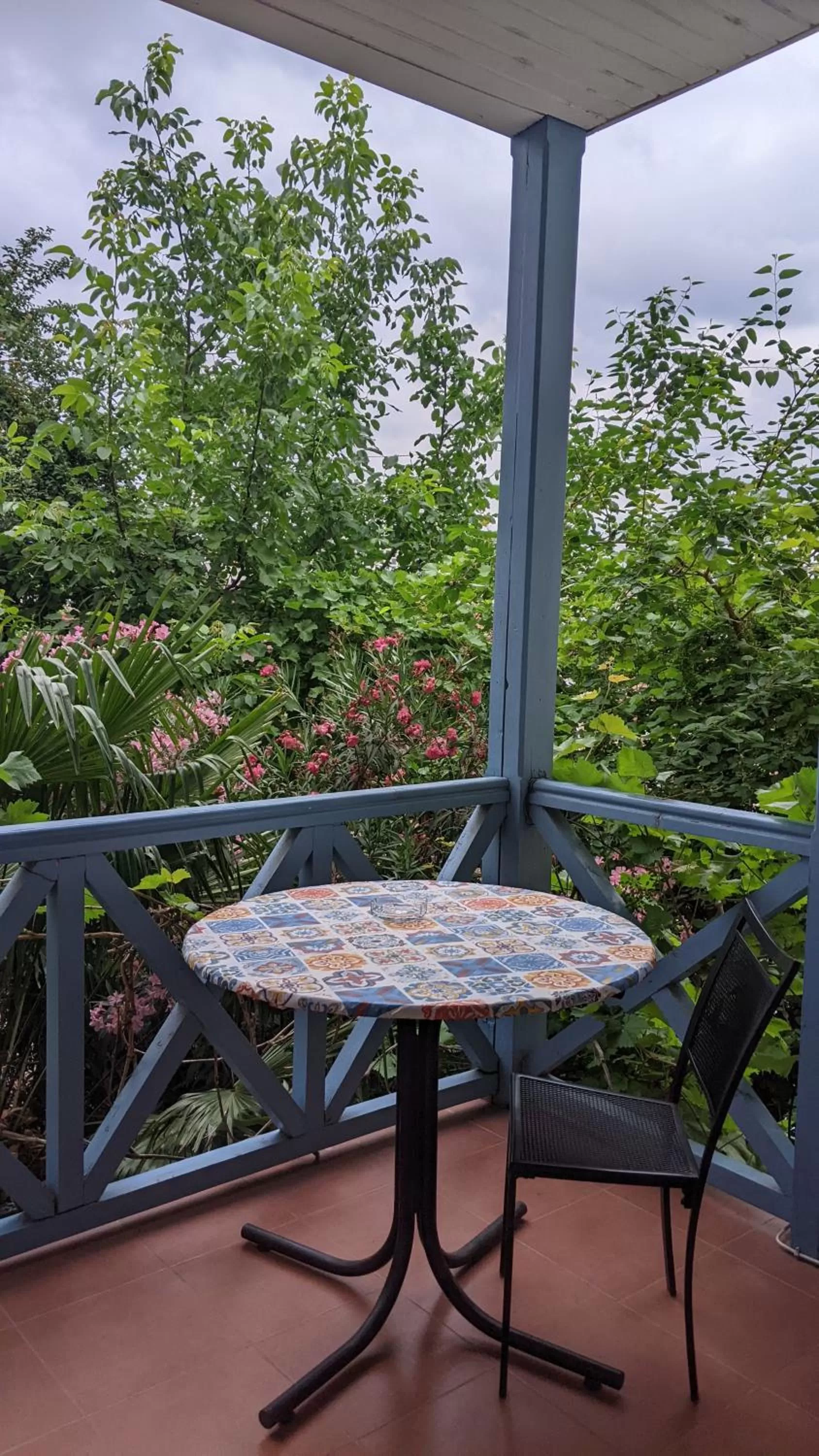 Balcony/Terrace in Hotel Kalanga