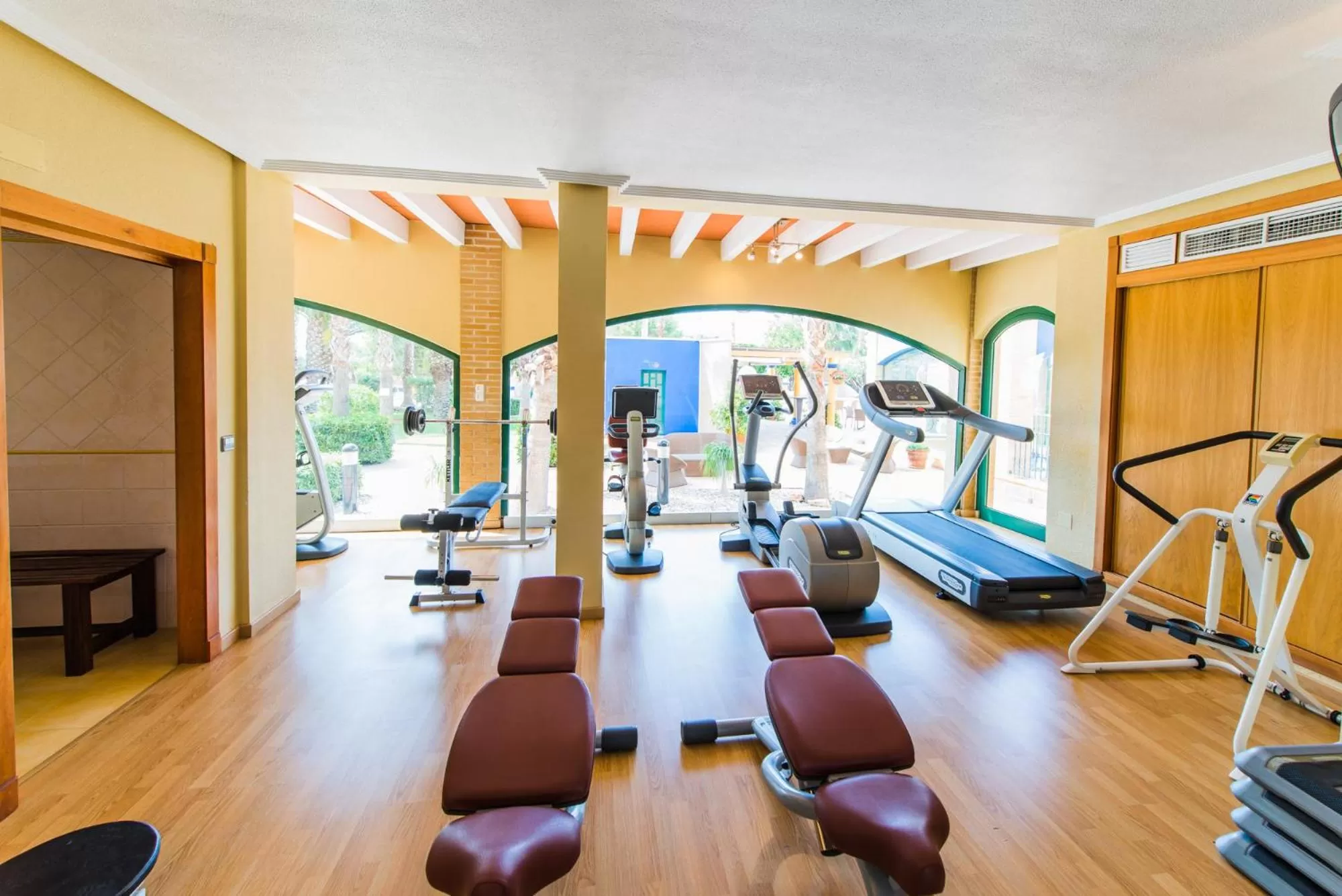Fitness centre/facilities in Hotel La Laguna Spa & Golf