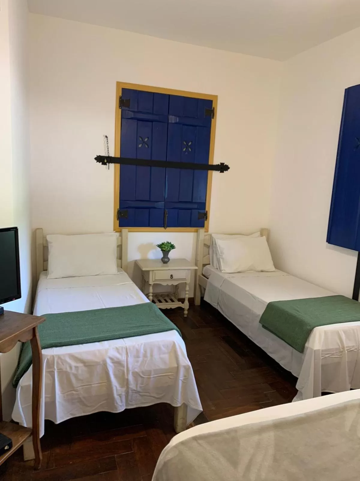 Bed in Pousada Villa Real