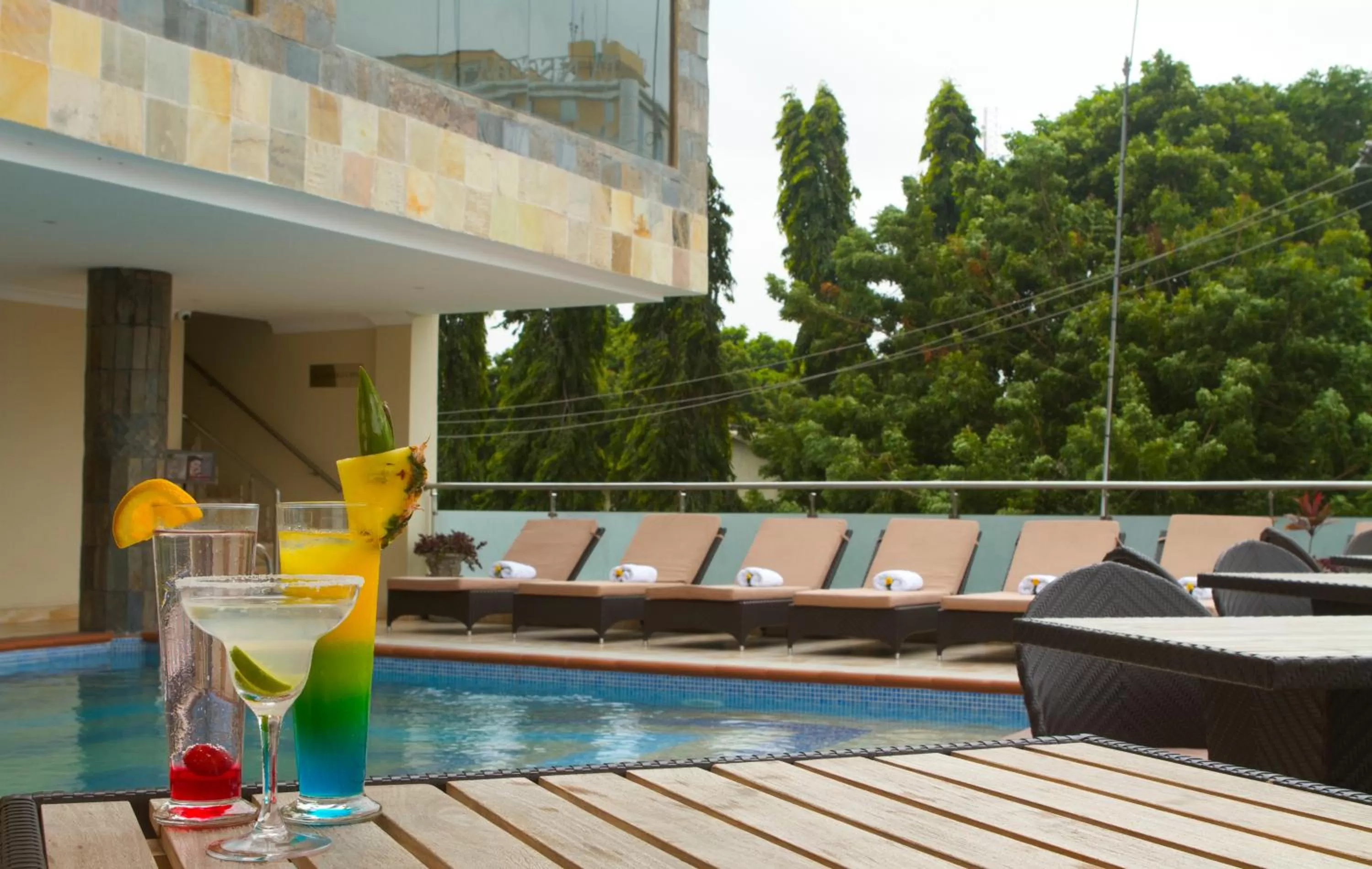 Swimming pool in CBD Hotel