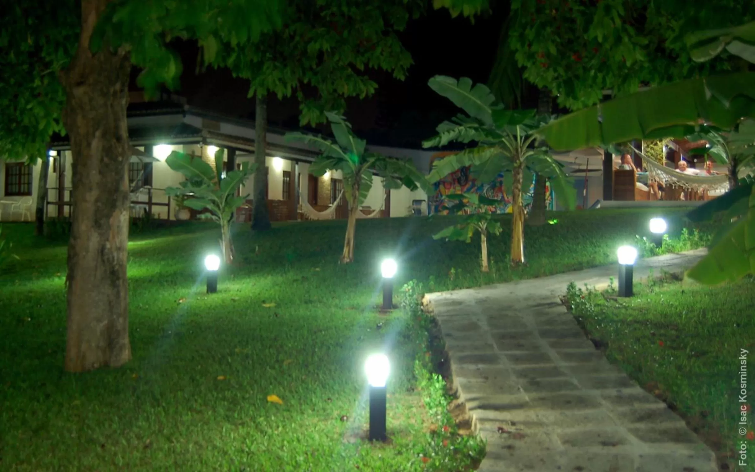 Night, Property Building in Hotel Pousada Salvador Paradise