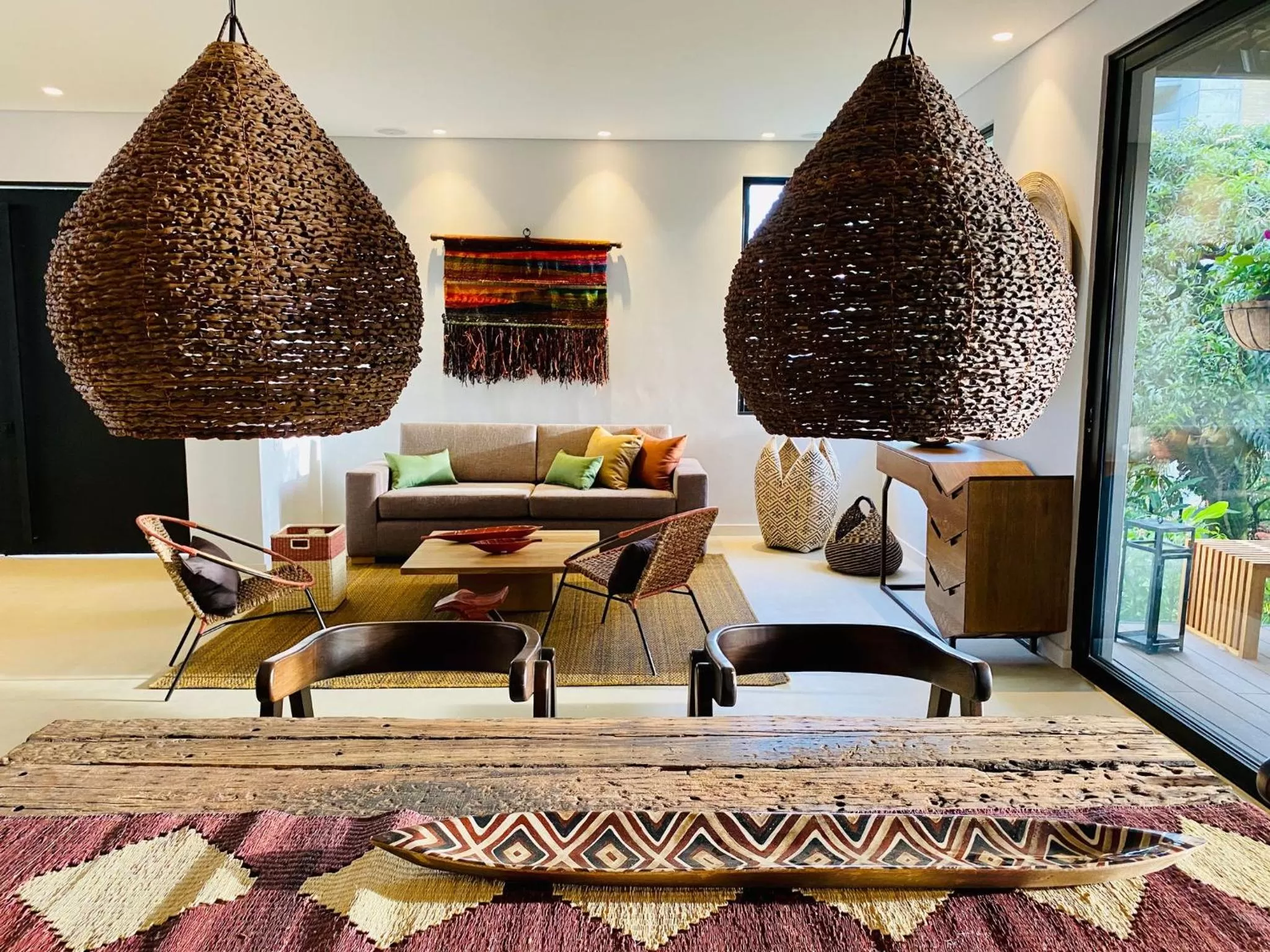 Property building, Seating Area in Patio del Mundo