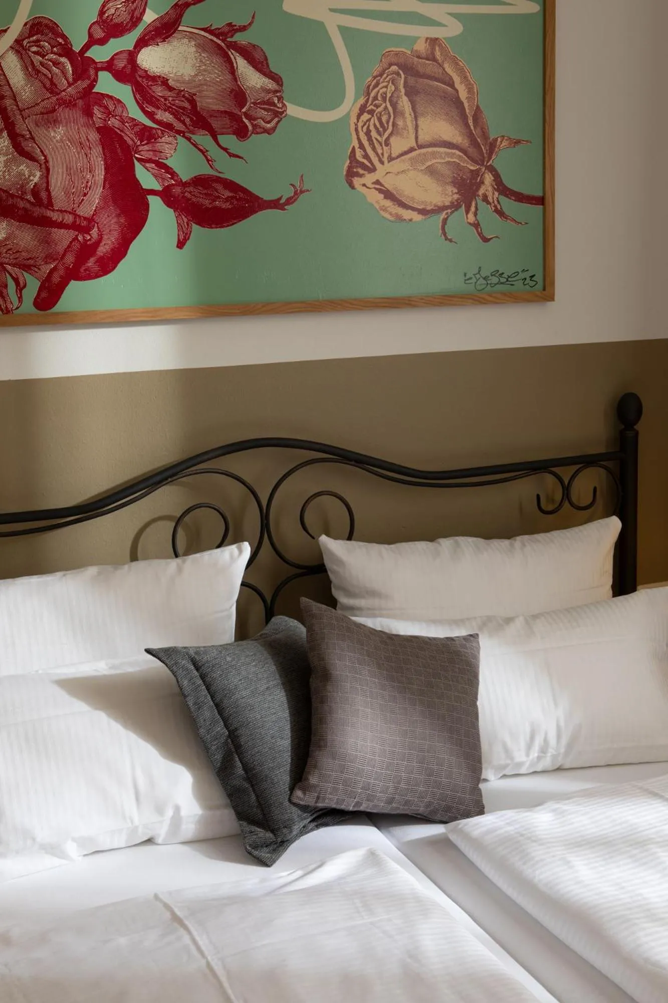 Bed in Villa Toscana