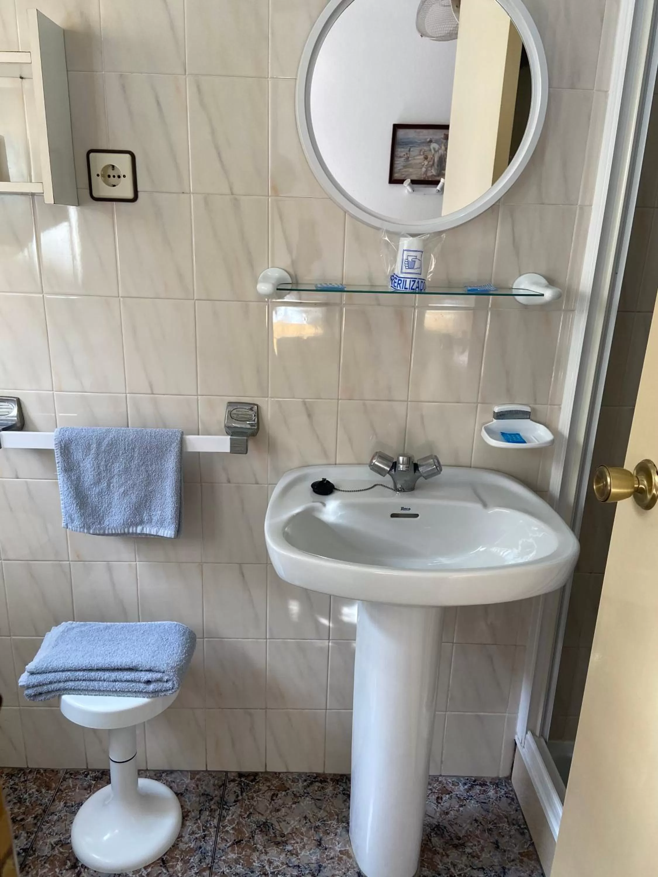 Bathroom in Hotel Arce