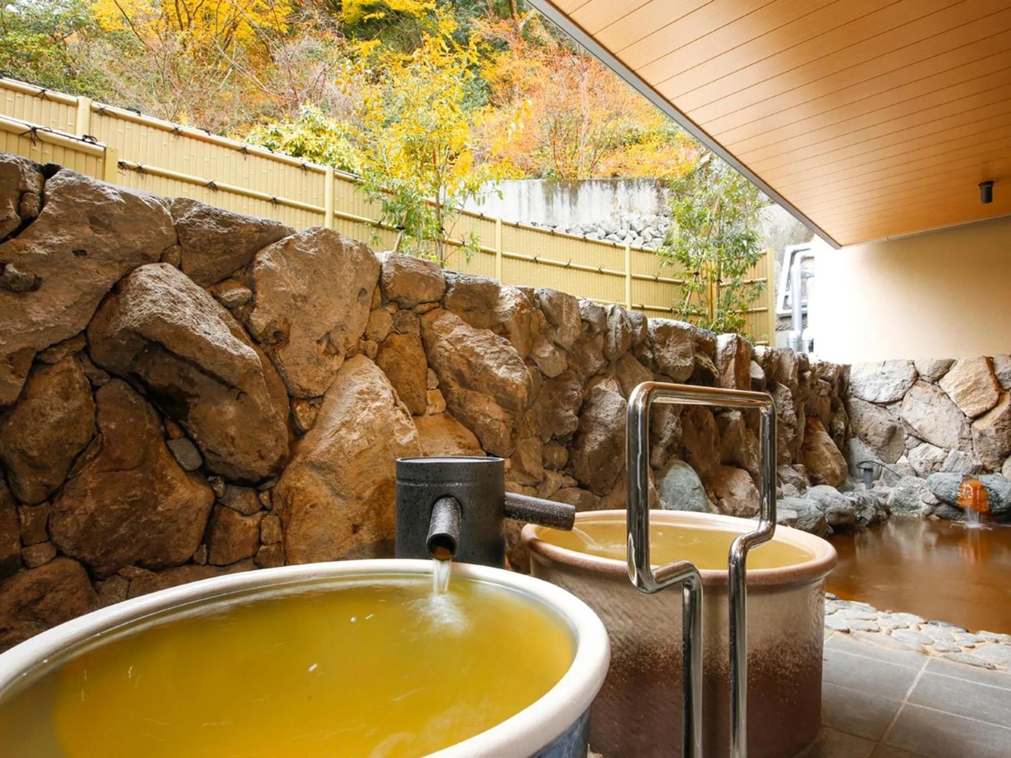 Hot Spring Bath in Okuno Hosomichi