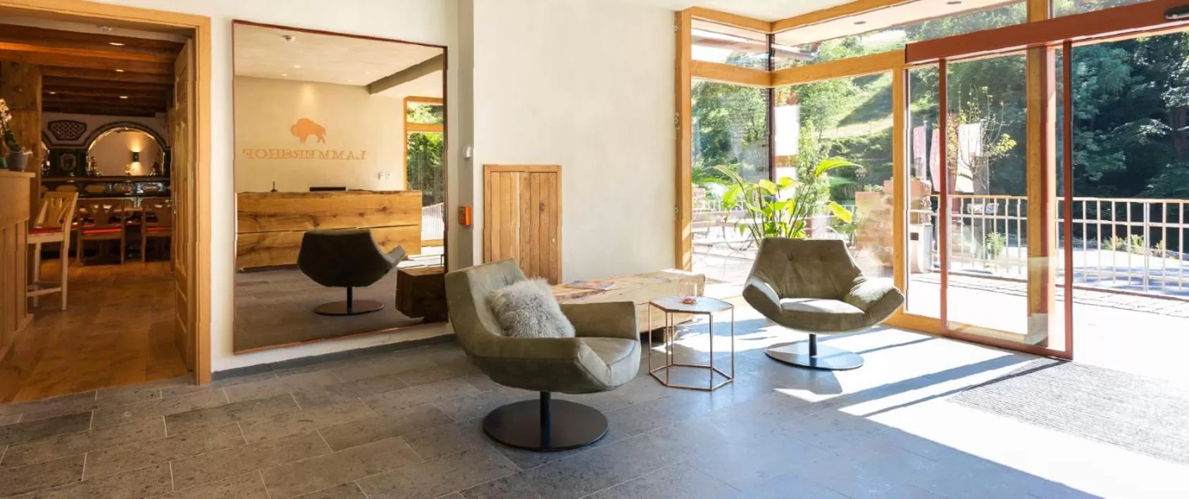 Lobby or reception in Landhotel Lammershof