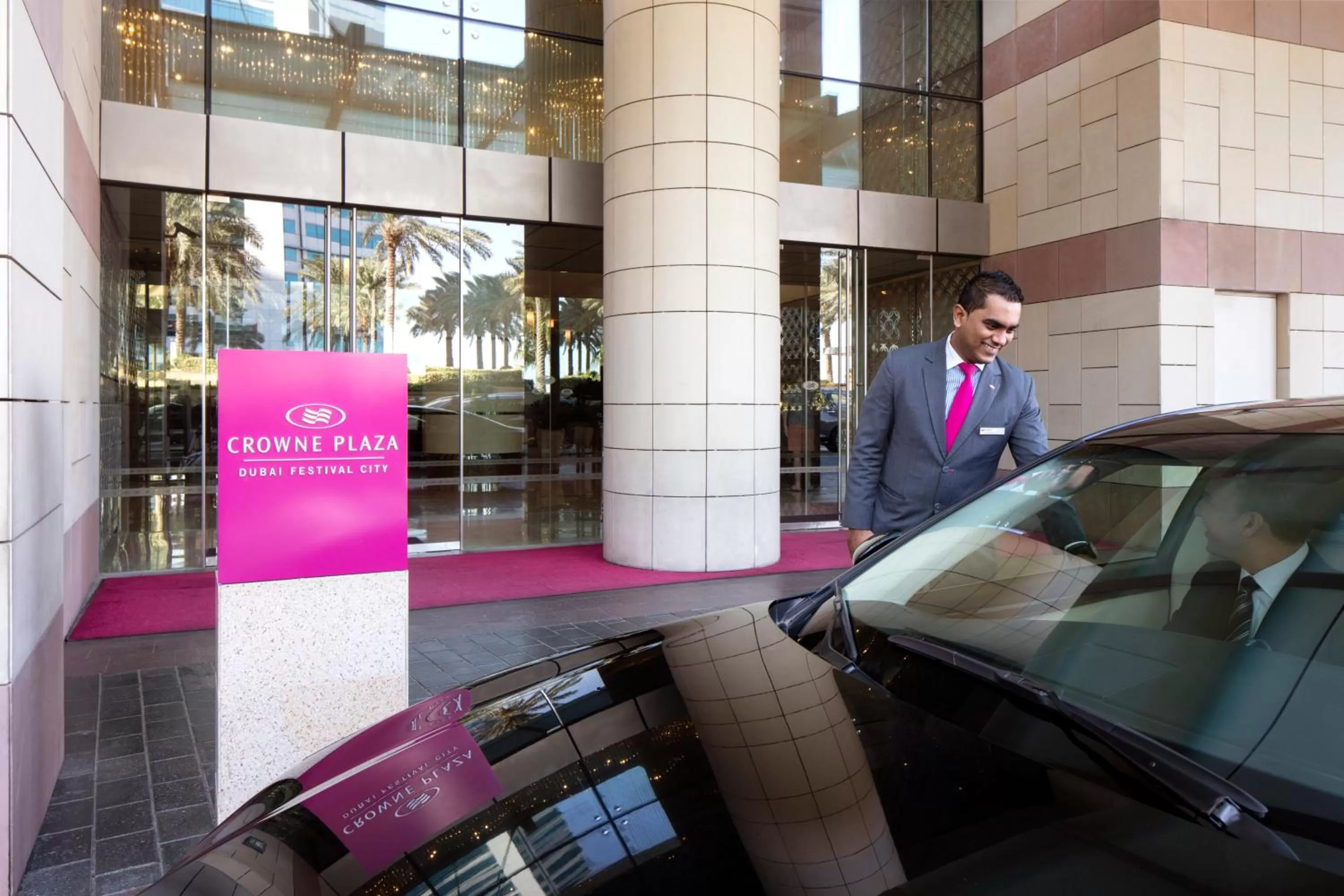 Property building in Crowne Plaza Dubai Festival City