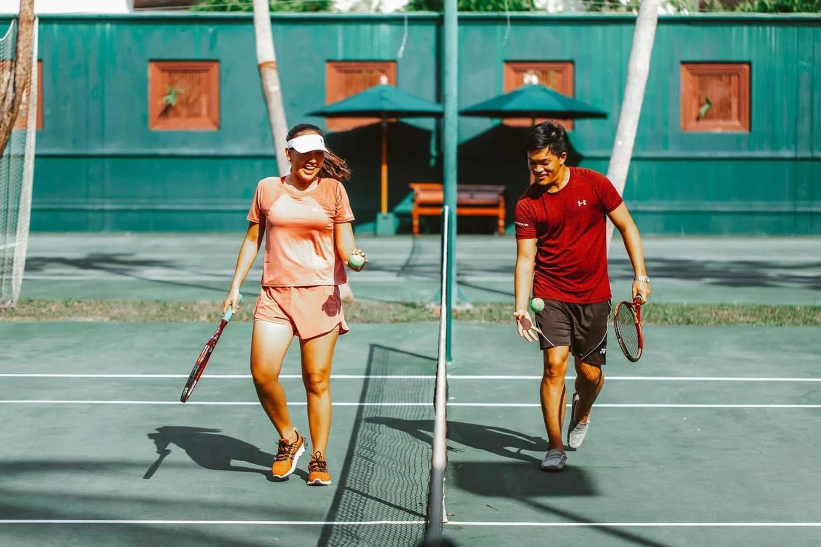 Tennis court in JW Marriott Phuket Resort and Spa