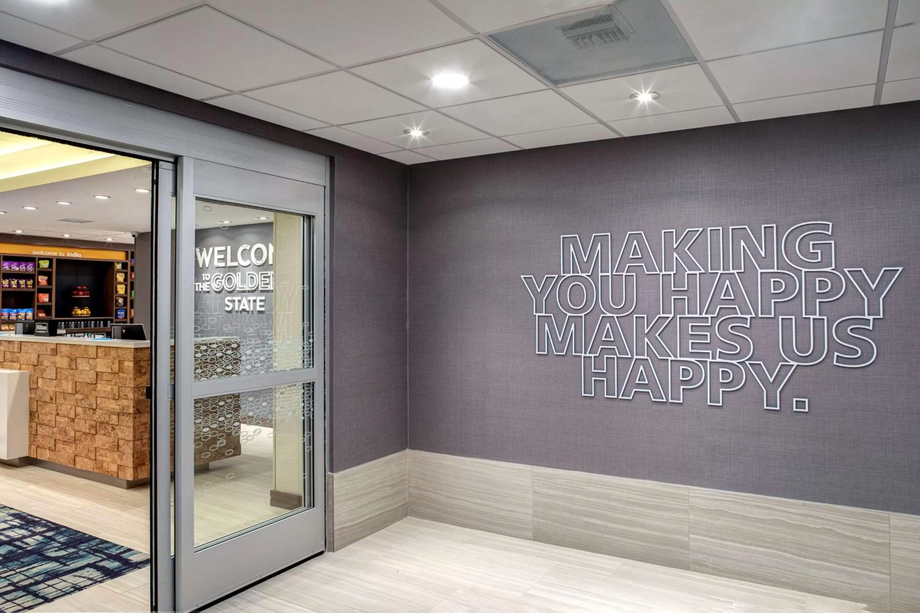 Lobby or reception in Hampton Inn & Suites Indio, Ca