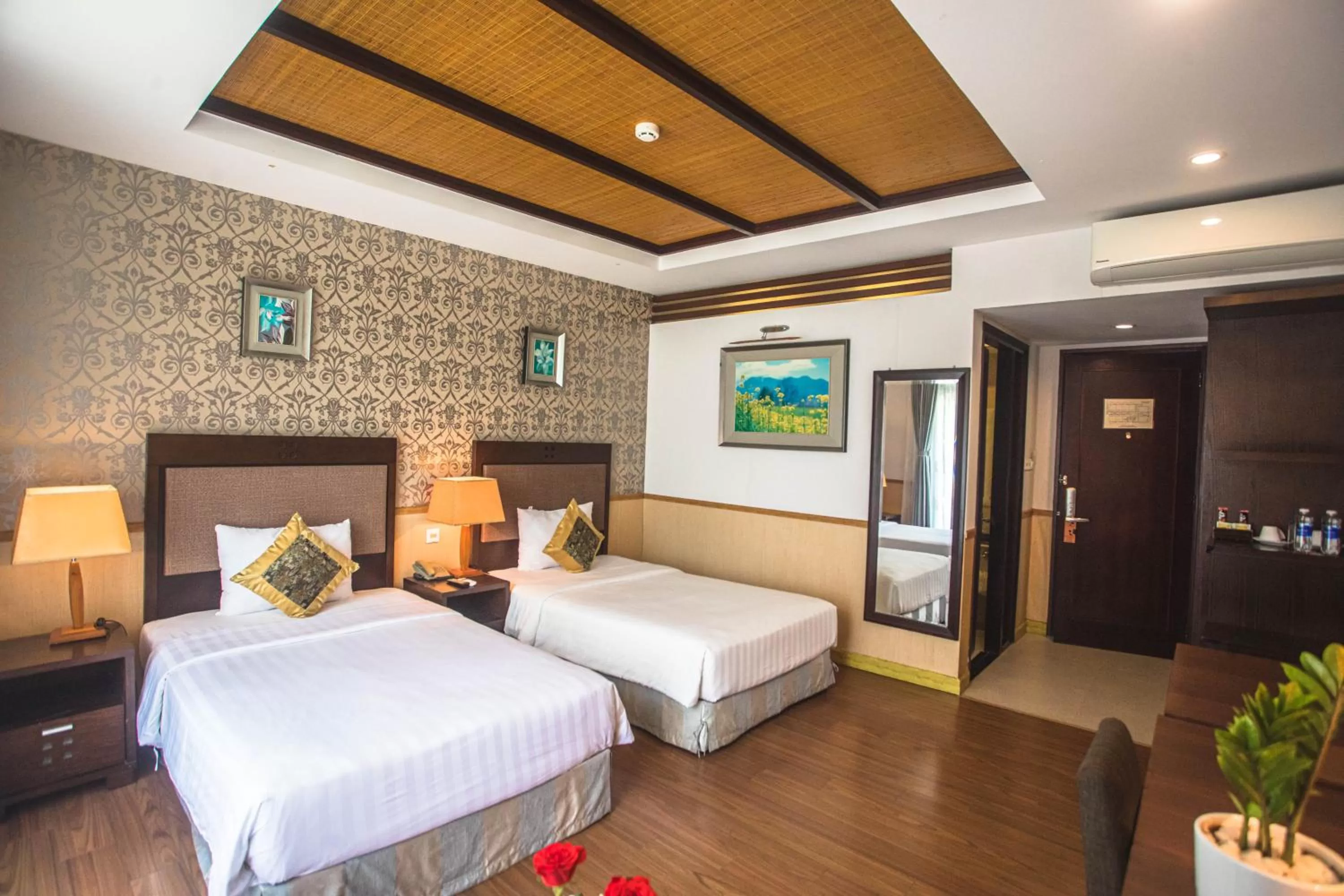Superior Twin Room with Garden View in Seaside Resort Vung Tau