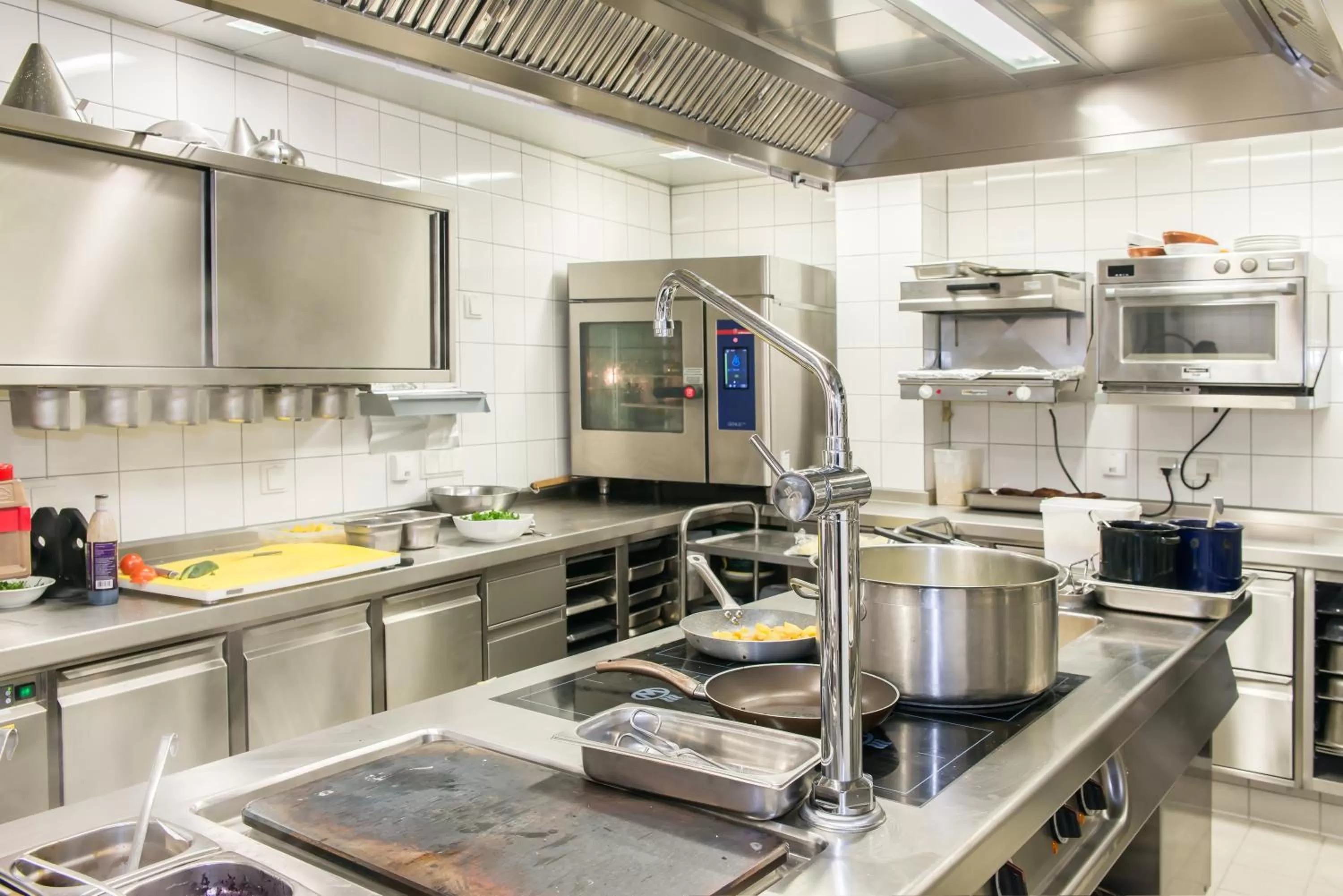 Kitchen or kitchenette in Hotel Waldmühle