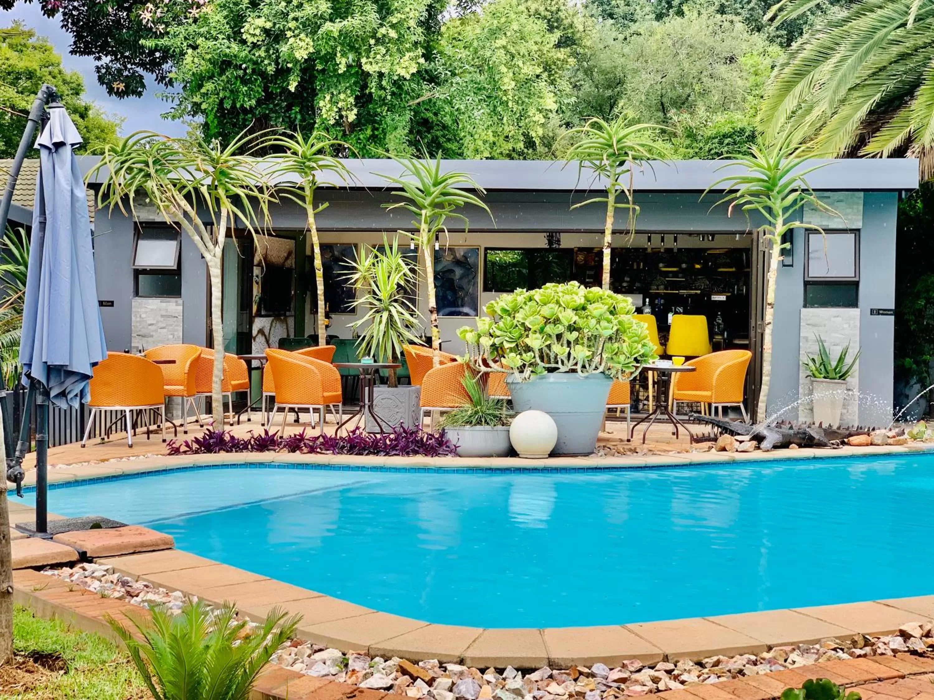 Lounge or bar, Swimming Pool in 24 On Basil Inventive suites