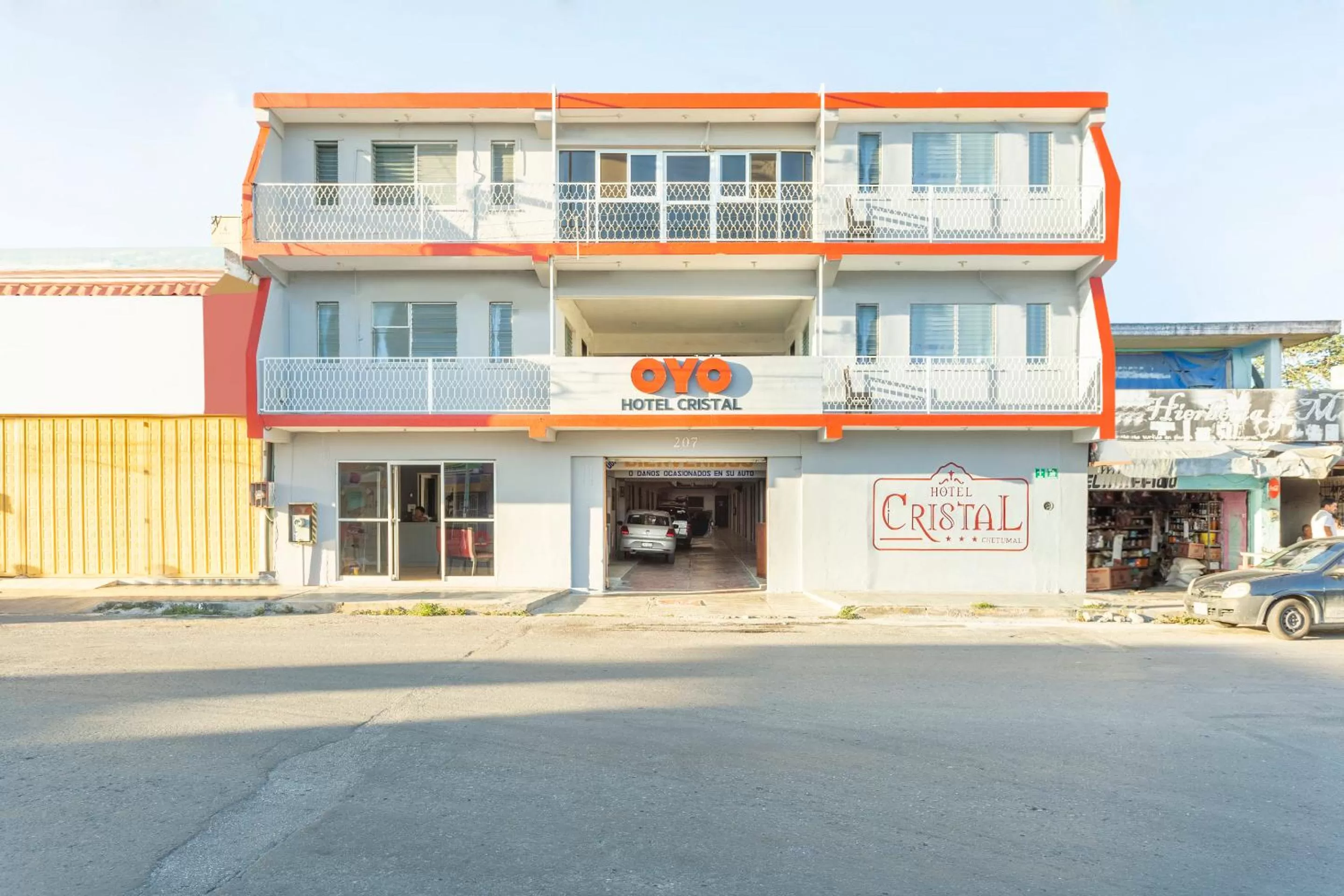 Property Building in OYO Hotel Cristal,Museum of Mayan culture,Chetumal