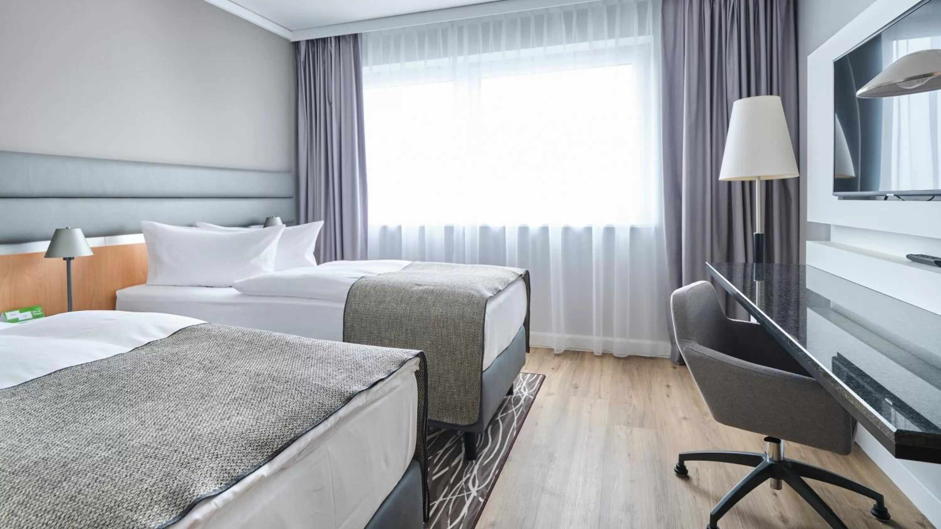 Photo of the whole room, Bed in Holiday Inn Berlin Airport - Conference Centre by IHG