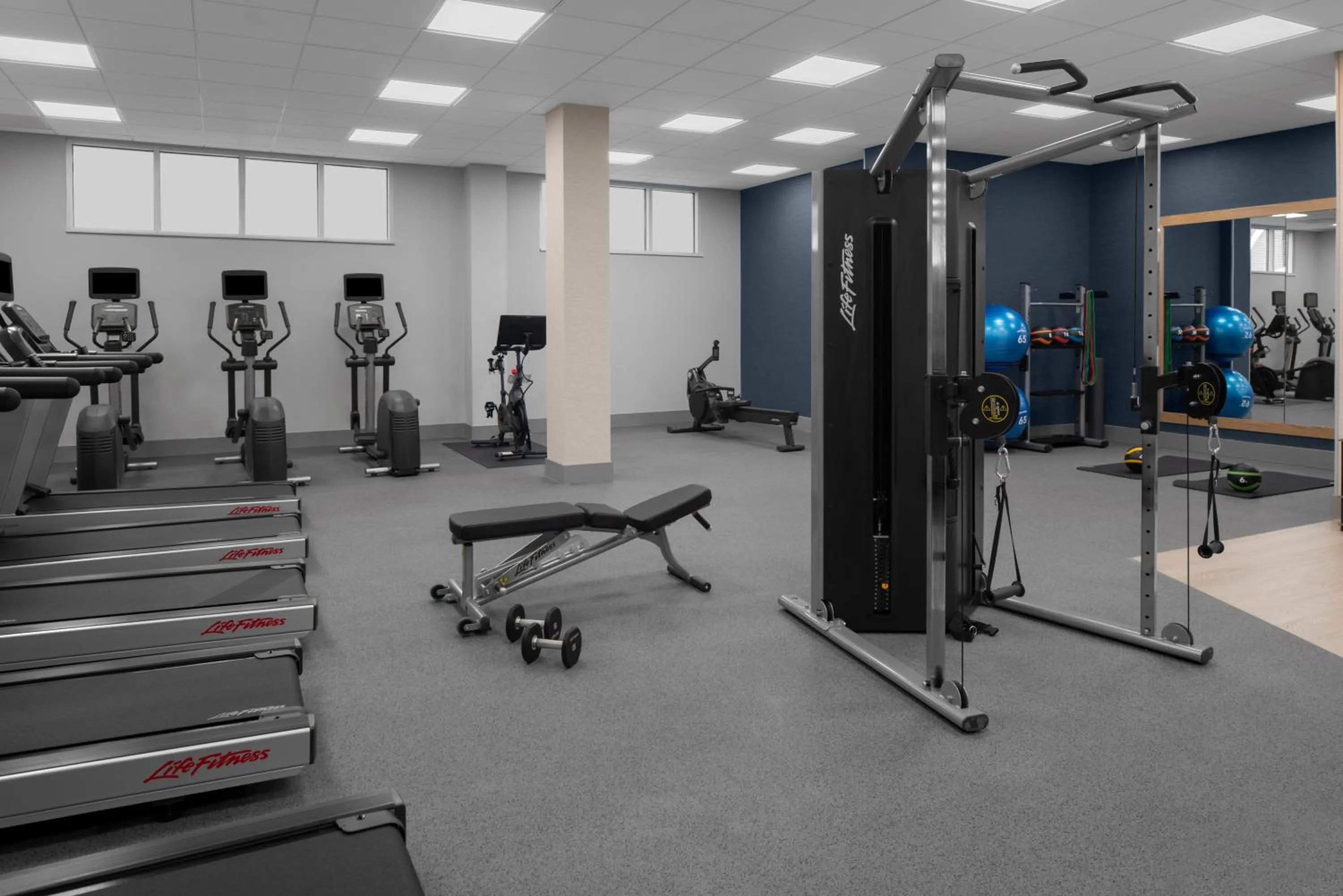 Fitness centre/facilities in Homewood Suites By Hilton Charlotte Uptown First Ward