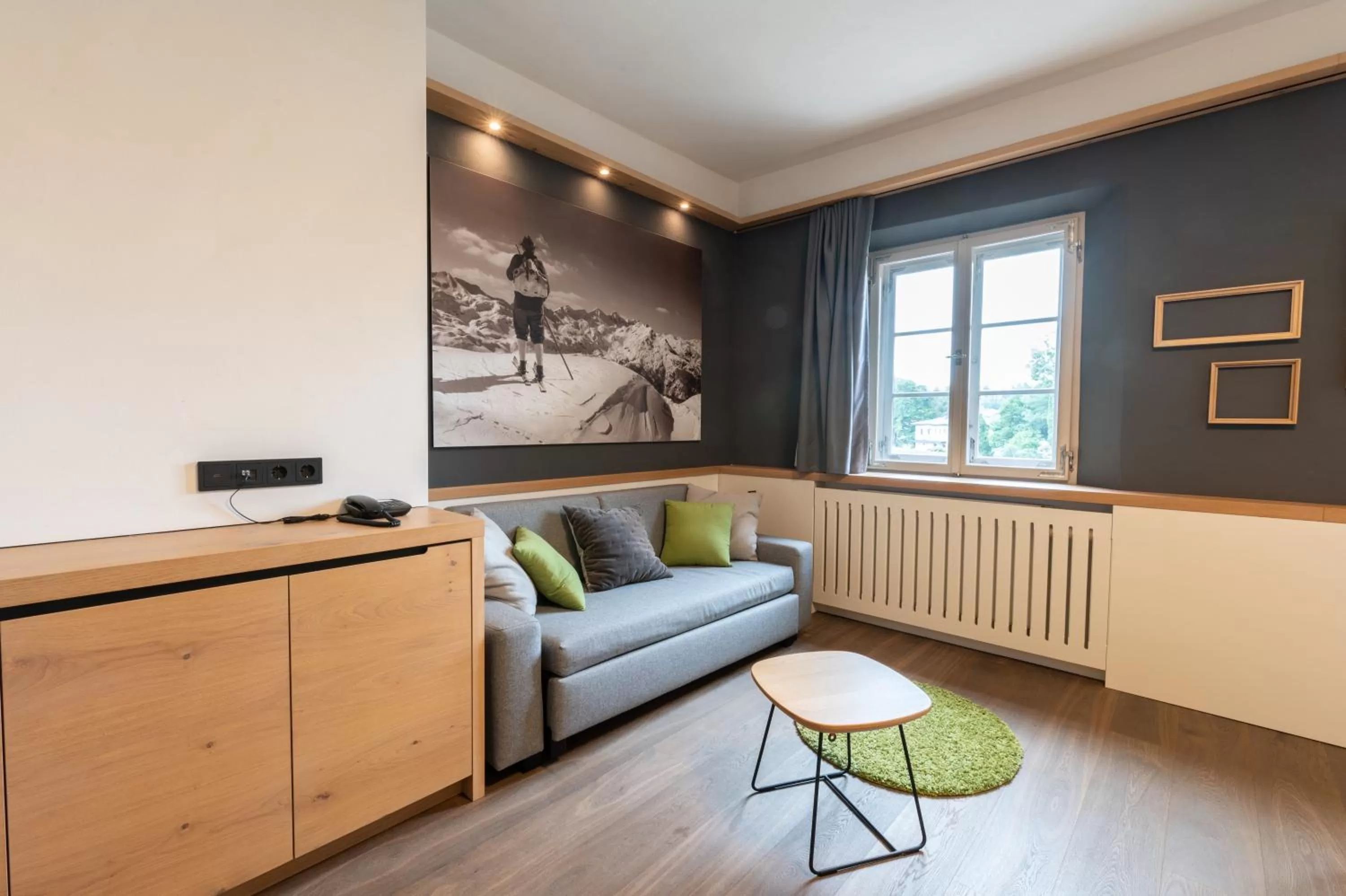 Seating area in LANDHOTEL ALTE ZOLLSTATION- Historical Building