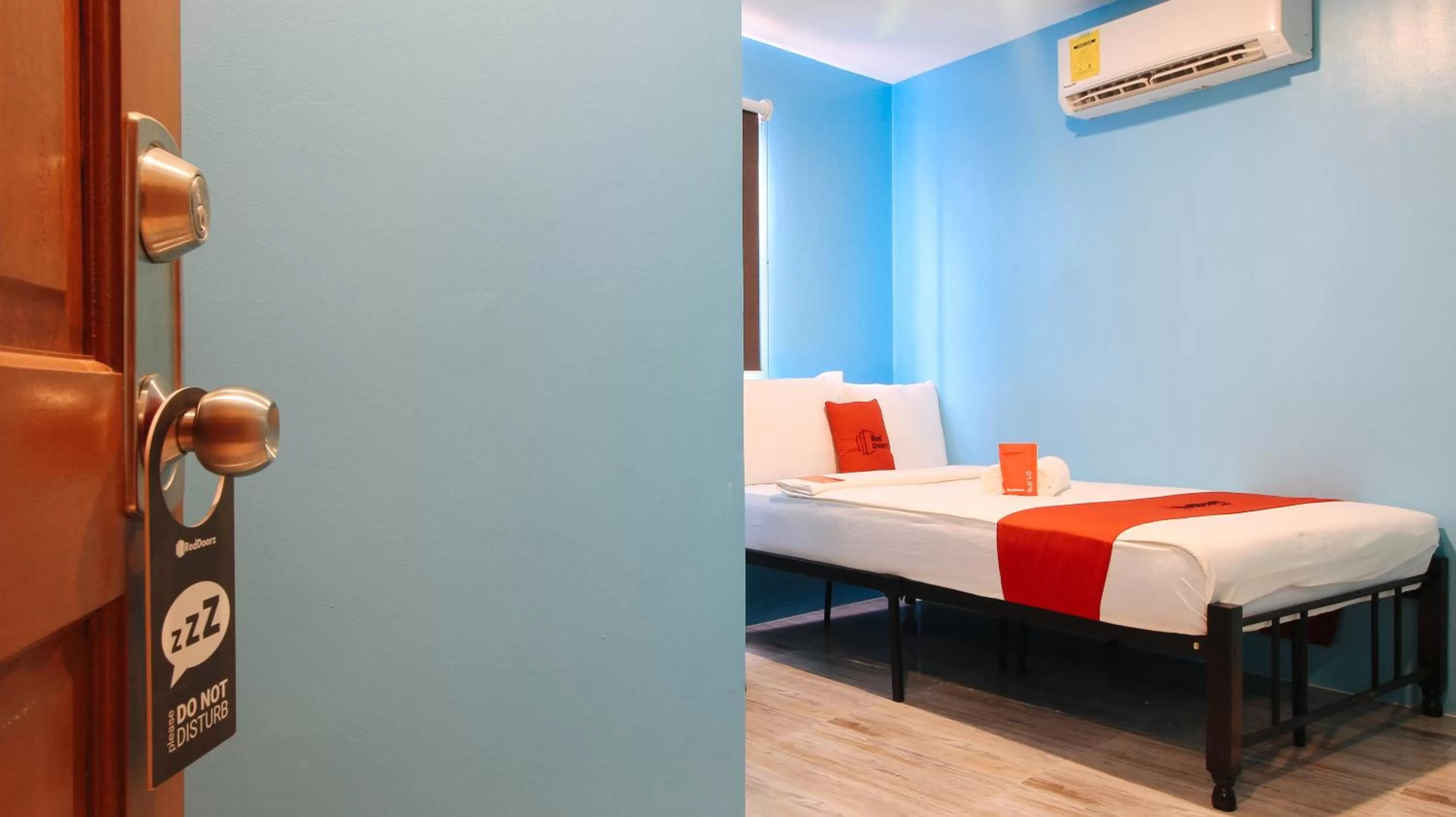 Photo of the whole room, Bed in RedDoorz at Hotel Rosemarie