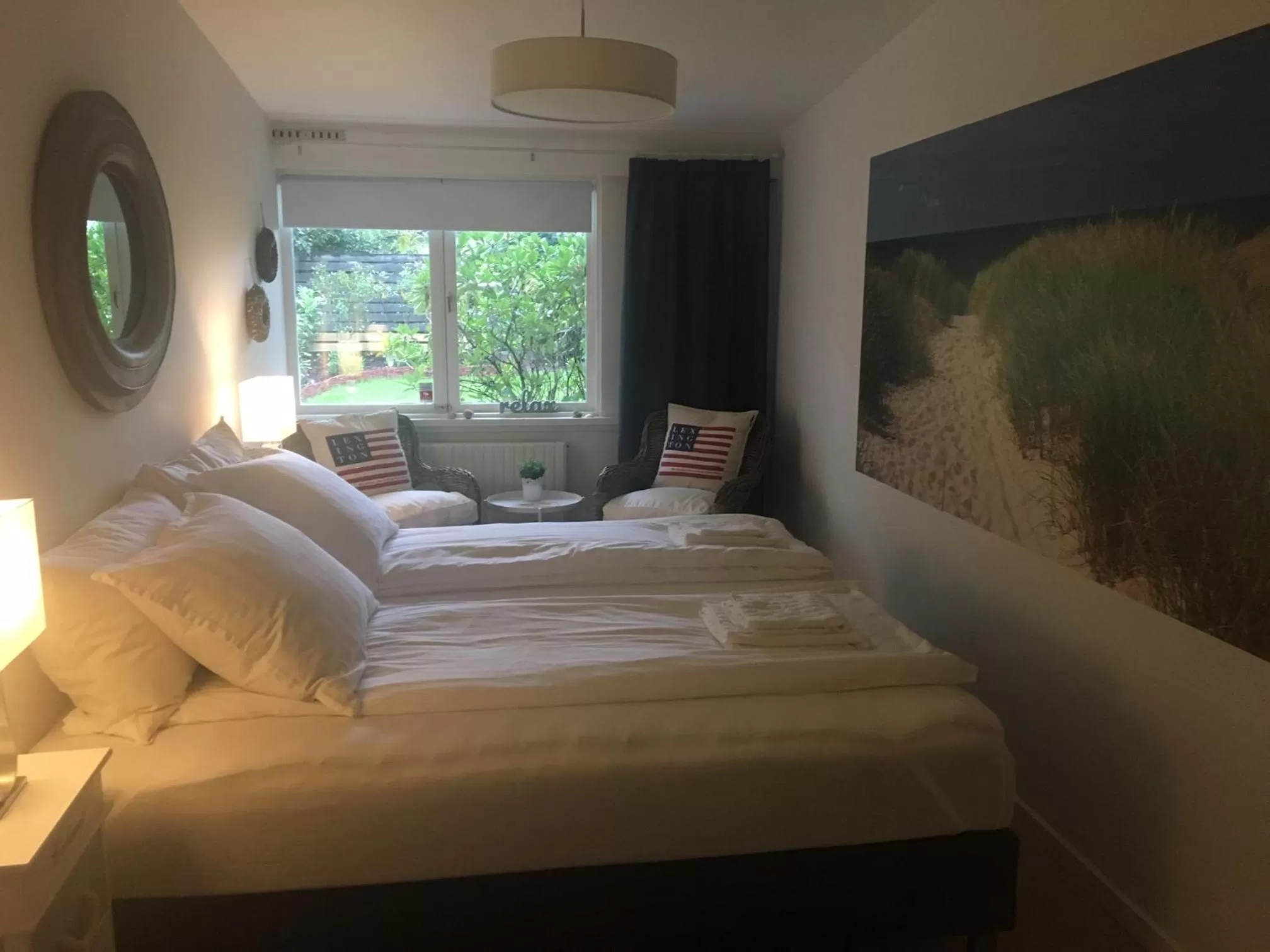 Bed in Trouville Bed & Breakfast