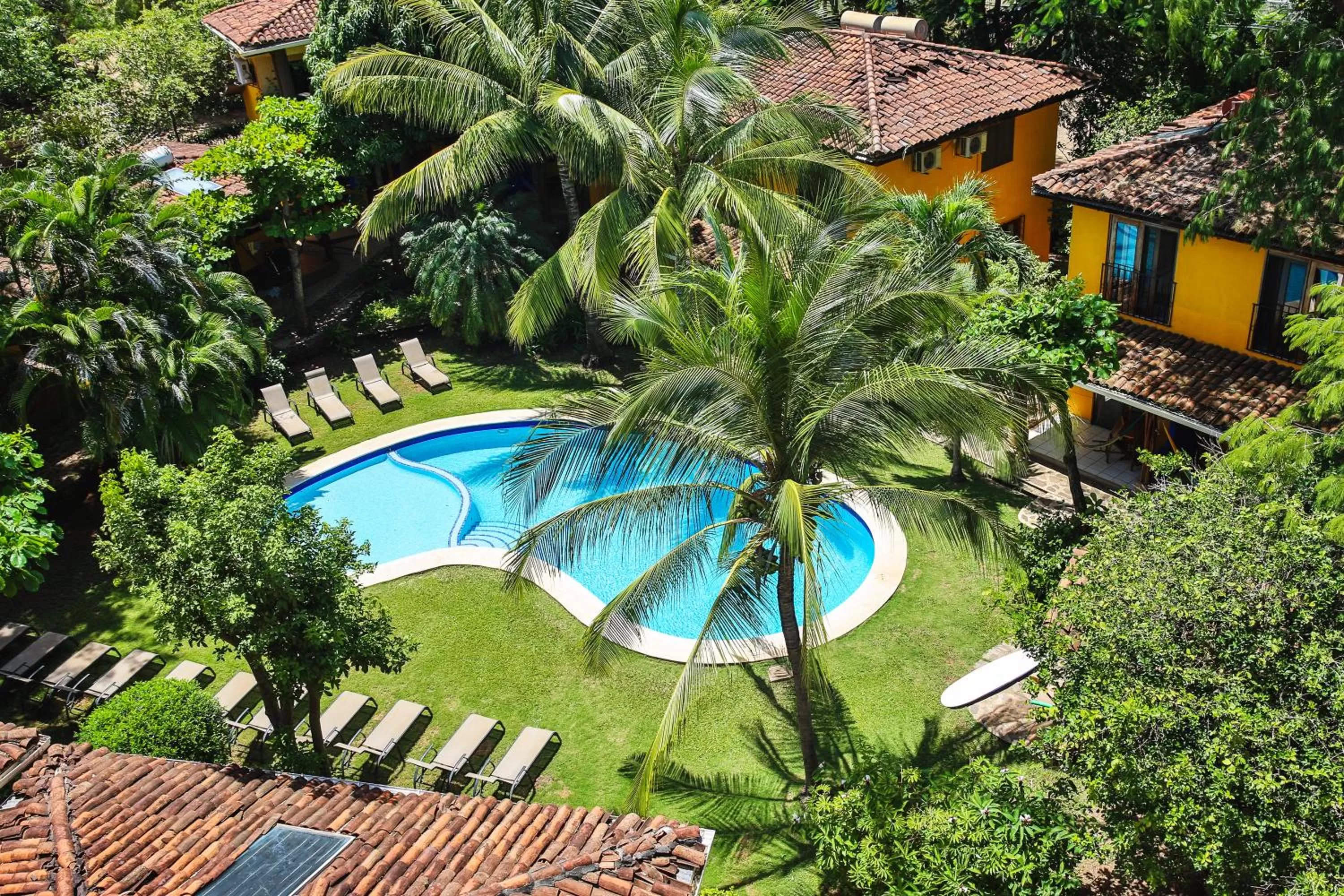 Bird's eye view in Villas Macondo