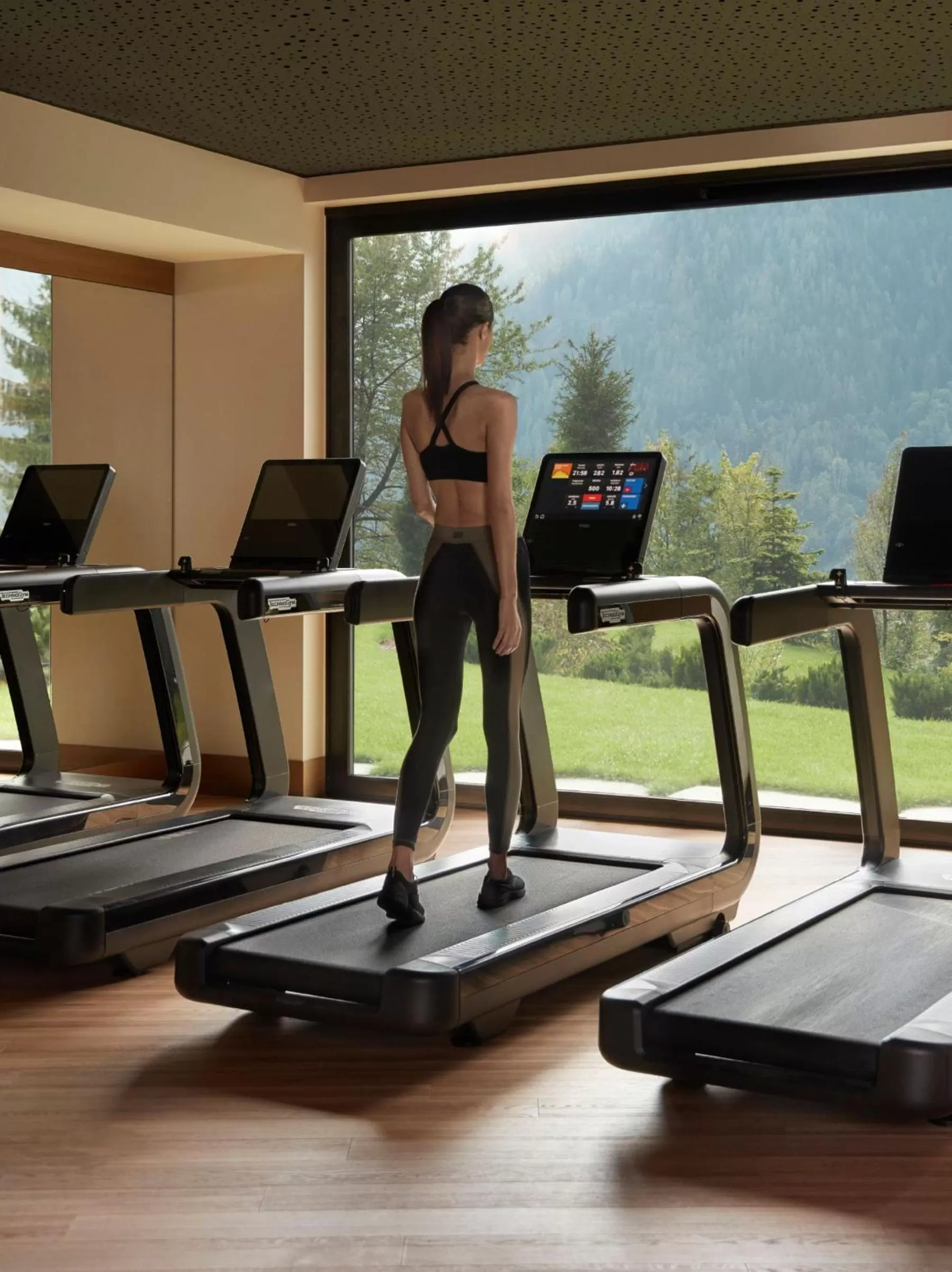 Fitness centre/facilities in Lefay Resort & SPA Dolomiti